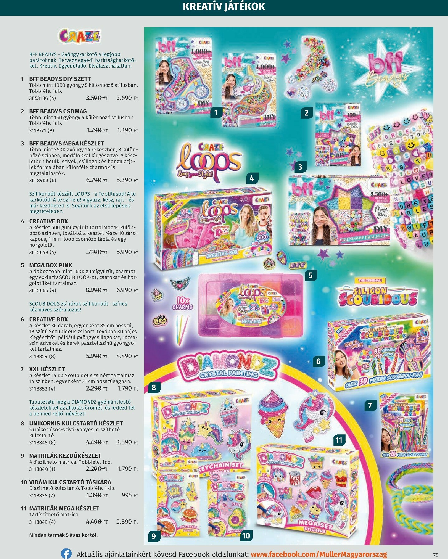 muller - Müller - Játékkatalógus akciós újság, érvényes 10.27. - 12.31. - page: 75 muller - Müller - Játékkatalógus akciós újság, érvényes 10.27. - 12.31. - page: 75