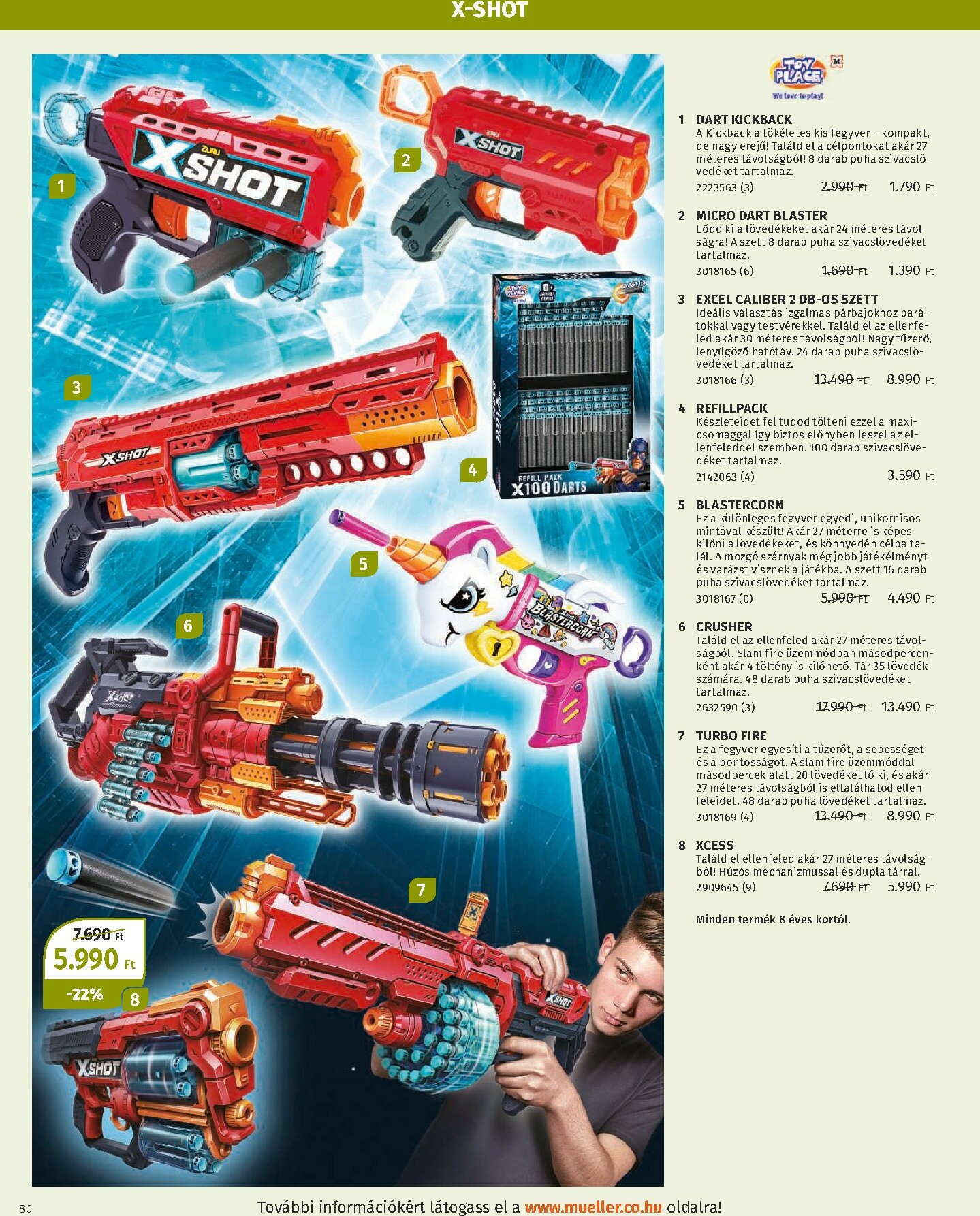 muller - Müller - Játékkatalógus akciós újság, érvényes 10.27. - 12.31. - page: 80 muller - Müller - Játékkatalógus akciós újság, érvényes 10.27. - 12.31. - page: 80