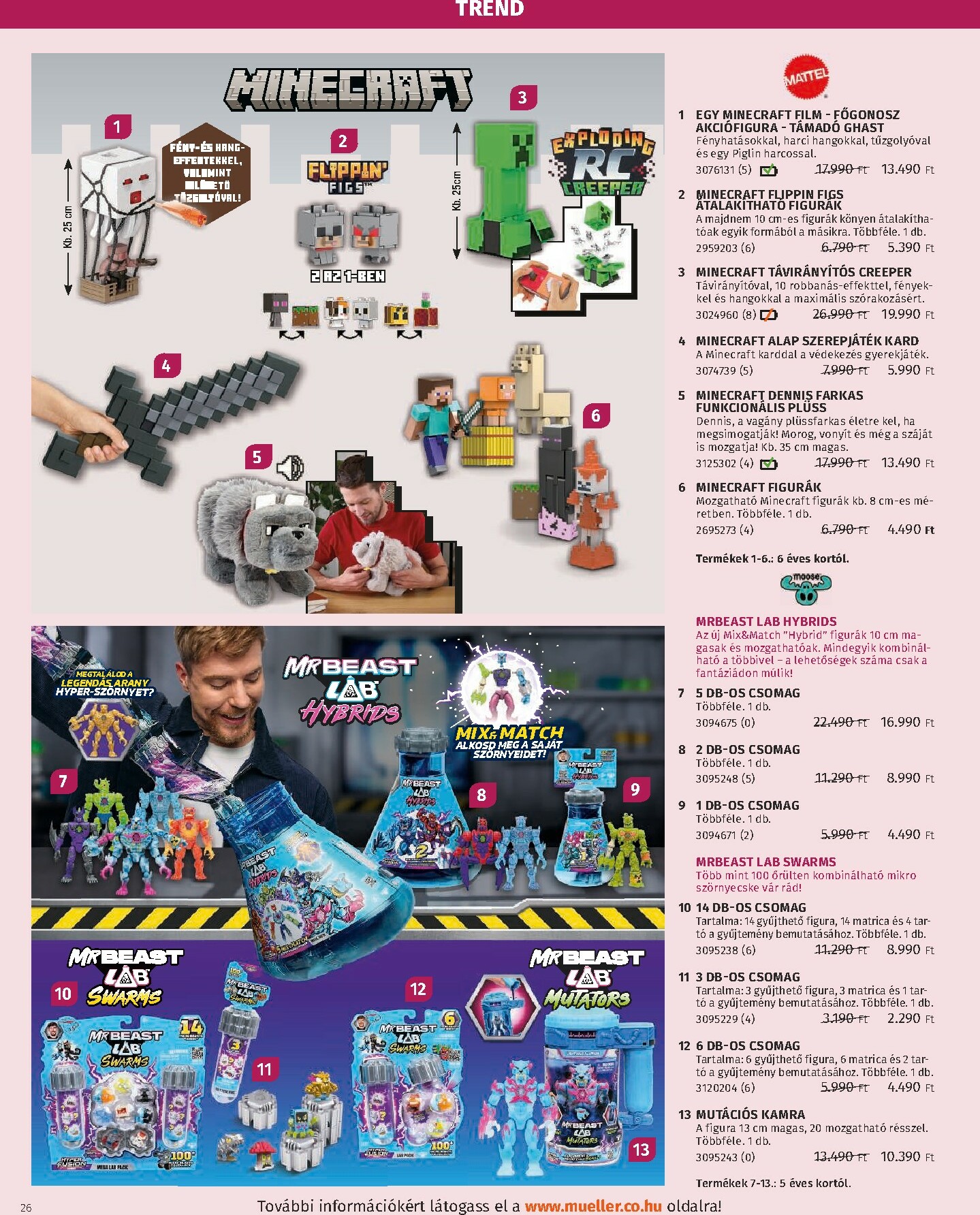 muller - Müller - Játékkatalógus akciós újság, érvényes 10.27. - 12.31. - page: 26 muller - Müller - Játékkatalógus akciós újság, érvényes 10.27. - 12.31. - page: 26