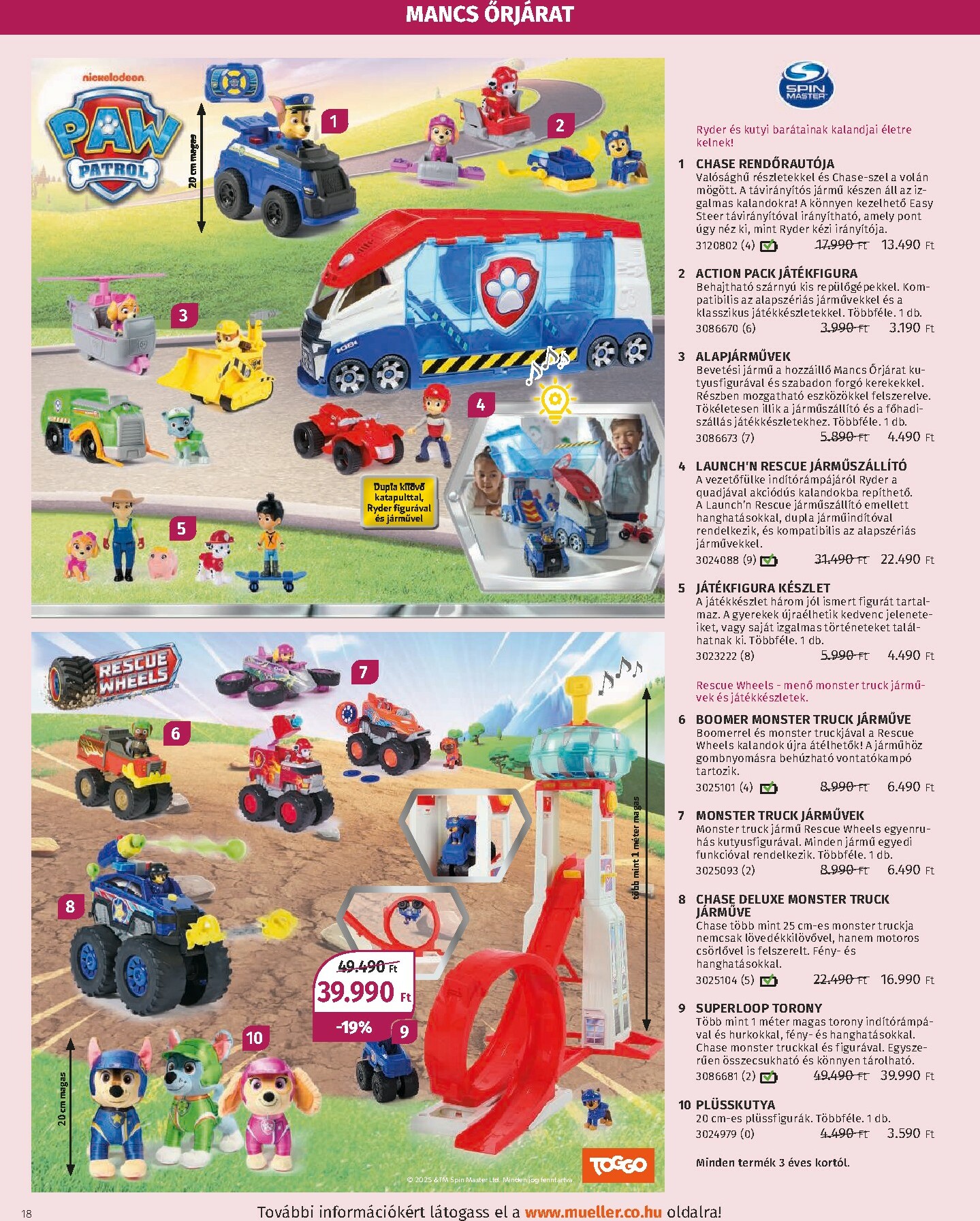 muller - Müller - Játékkatalógus akciós újság, érvényes 10.27. - 12.31. - page: 18 muller - Müller - Játékkatalógus akciós újság, érvényes 10.27. - 12.31. - page: 18