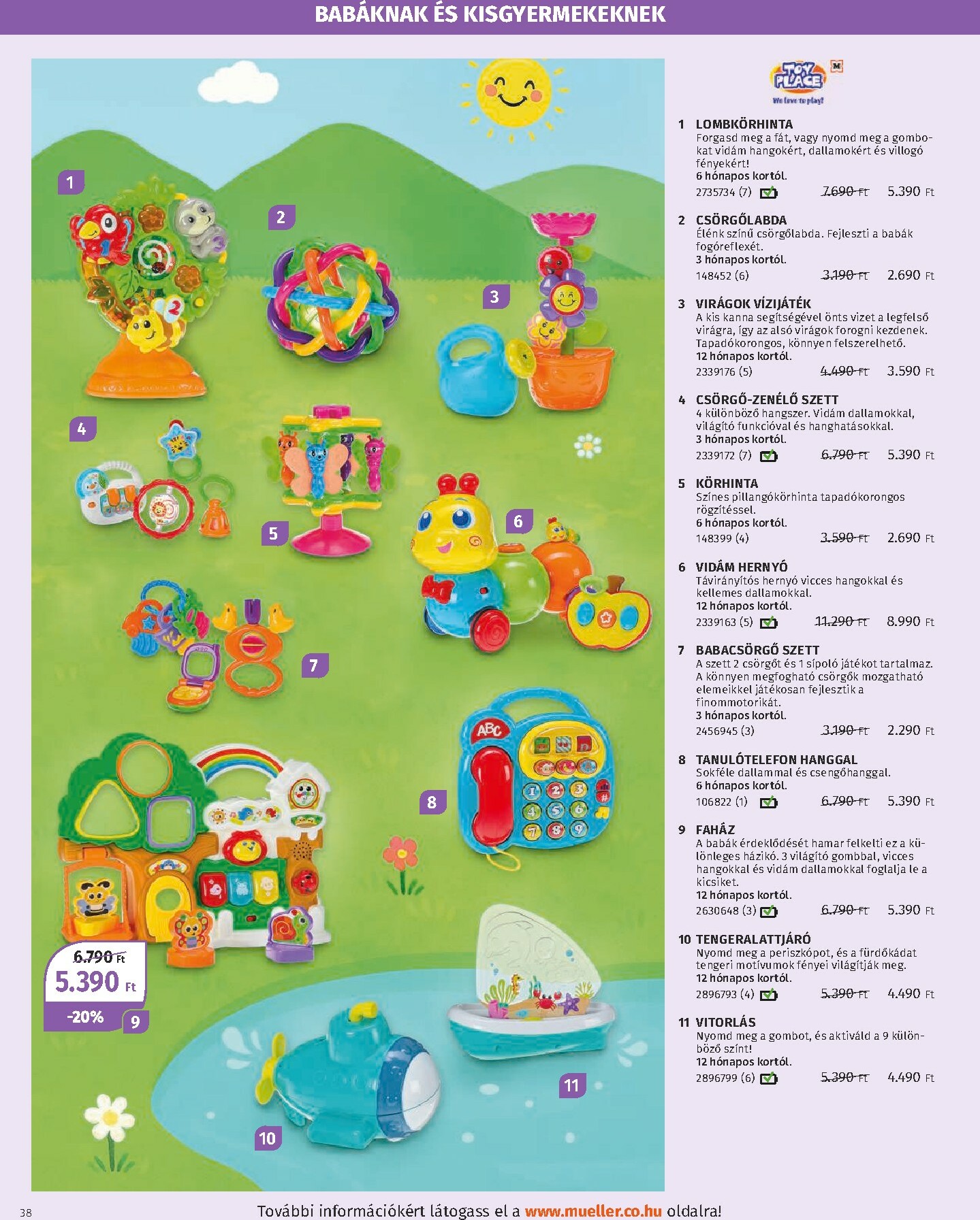 muller - Müller - Játékkatalógus akciós újság, érvényes 10.27. - 12.31. - page: 38 muller - Müller - Játékkatalógus akciós újság, érvényes 10.27. - 12.31. - page: 38