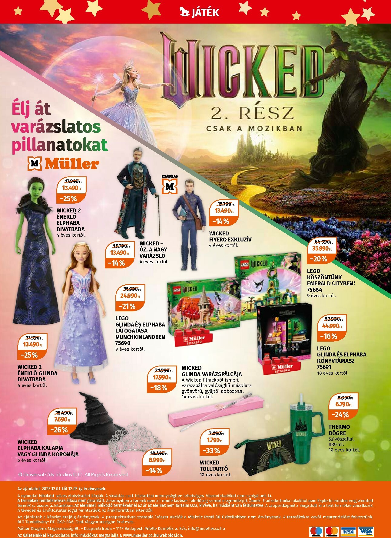 muller - Müller - Most a Karácsonyi Álmok Valóra Válnak akciós újság, érvényes 12.01. - 12.07. - page: 8