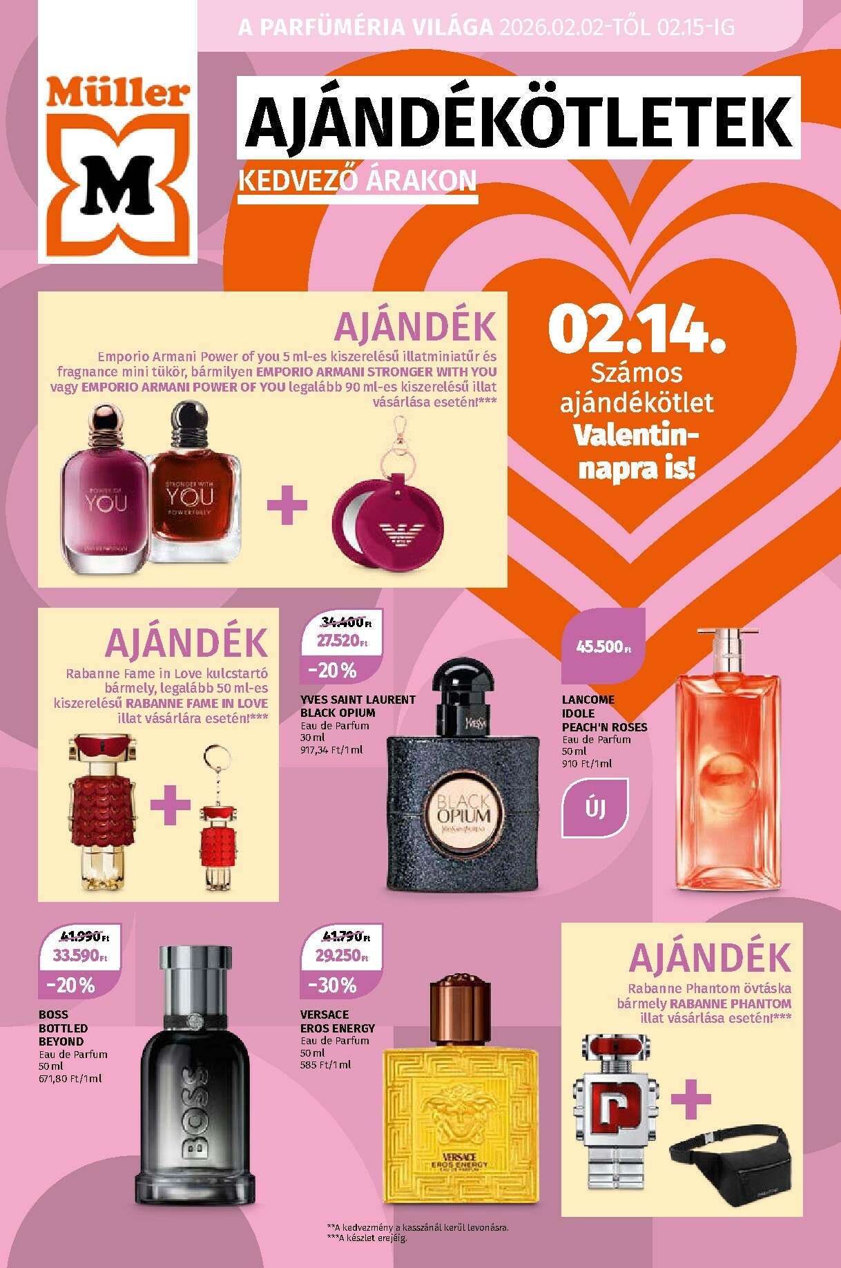 muller - Müller - A Parfüméria világa akciós újság, érvényes 2026.02.02. - 2026.02.15.