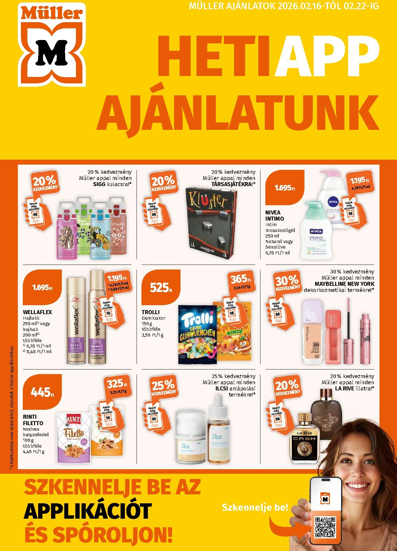 muller - Müller akciós újság, érvényes 2026.02.16. - 2026.02.22.