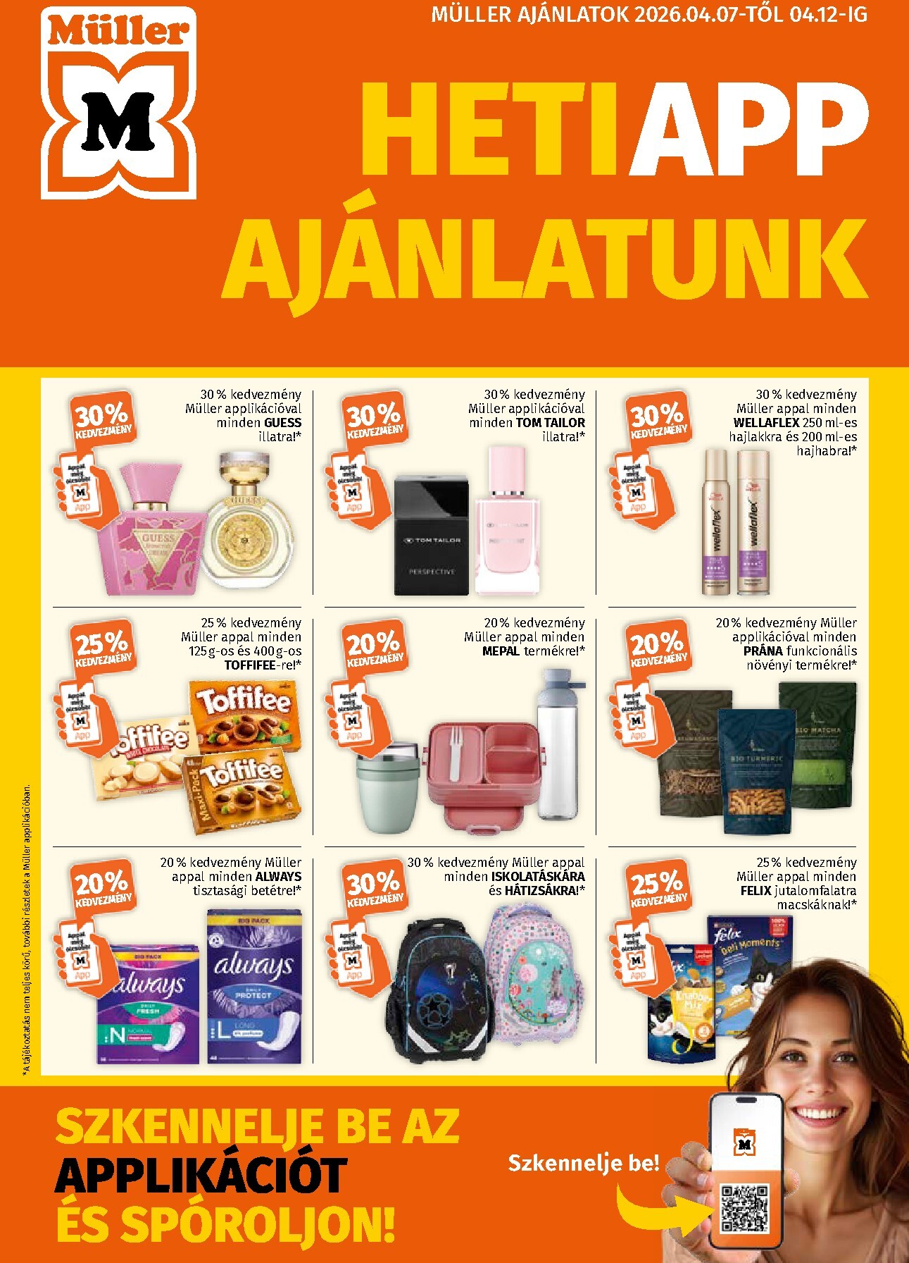 muller - Müller - Heti App Ajánlatunk akciós újság, érvényes 2026.04.07. - 2026.04.12.