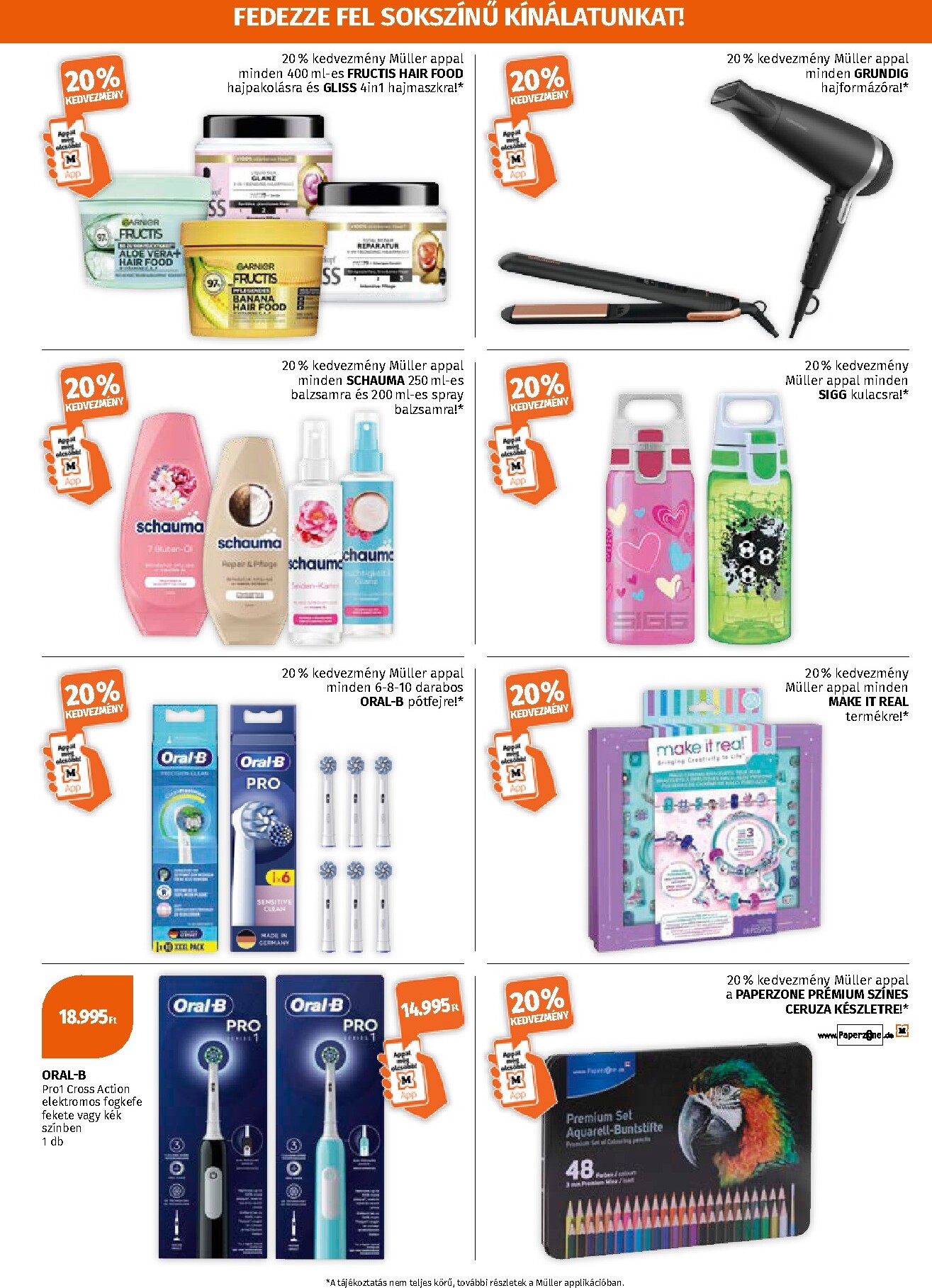 muller - Müller - Heti App Ajánlatunk akciós újság, érvényes 2026.04.07. - 2026.04.12. - page: 6