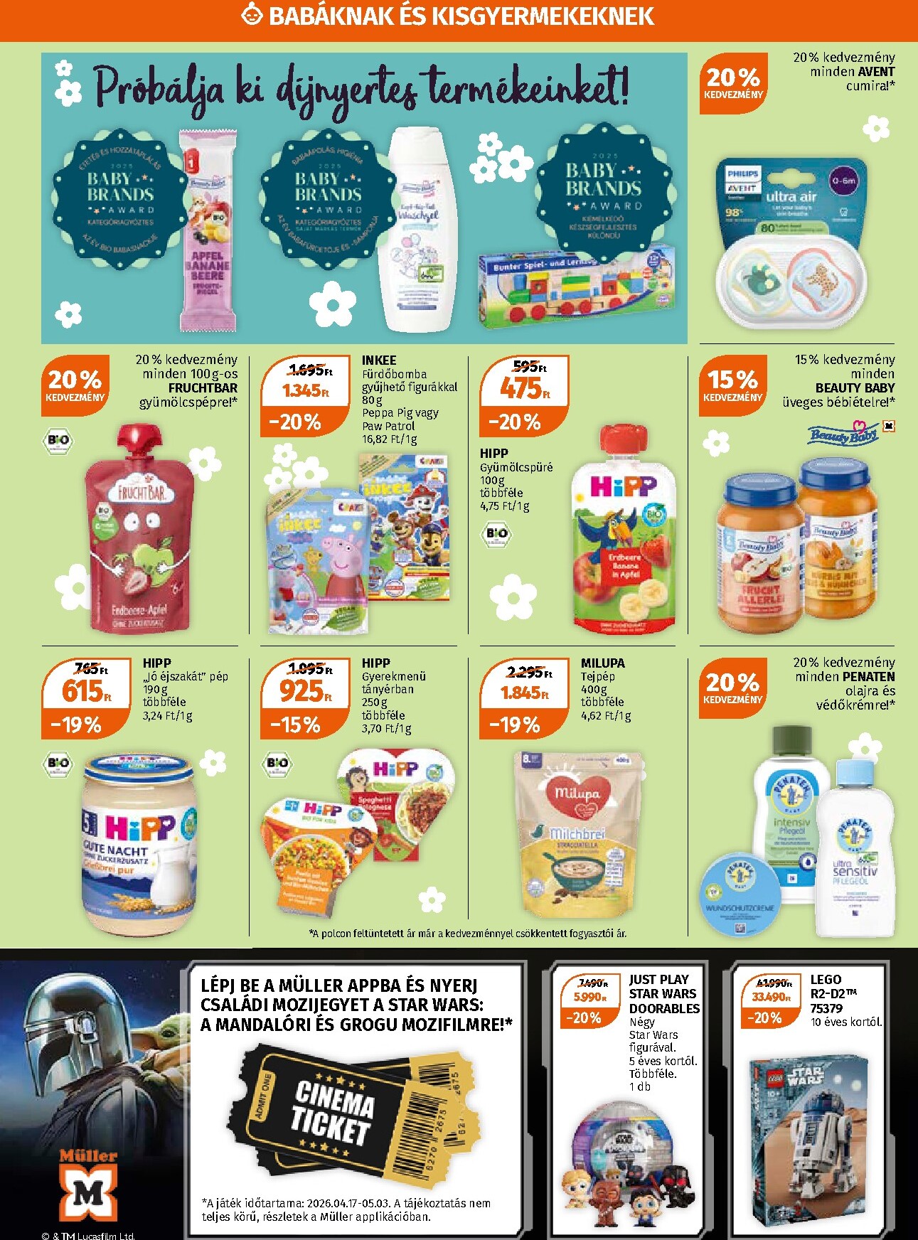 muller - Müller hirdetmény a következő hétre hétfőtől 2026.04.20.-tól vasárnaptól 2026.05.03.-ig - page: 10