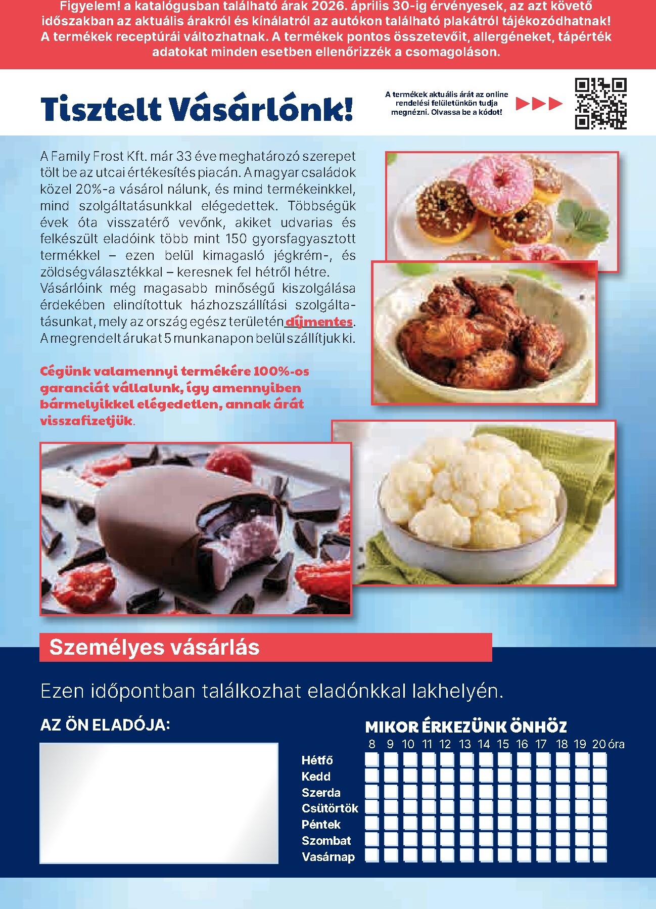family-frost - Aktuális Family Frost - Katalógus szórólap érvényes szerdától 2026.04.01.-től csütörtöktől 2026.04.30.-ig - page: 24