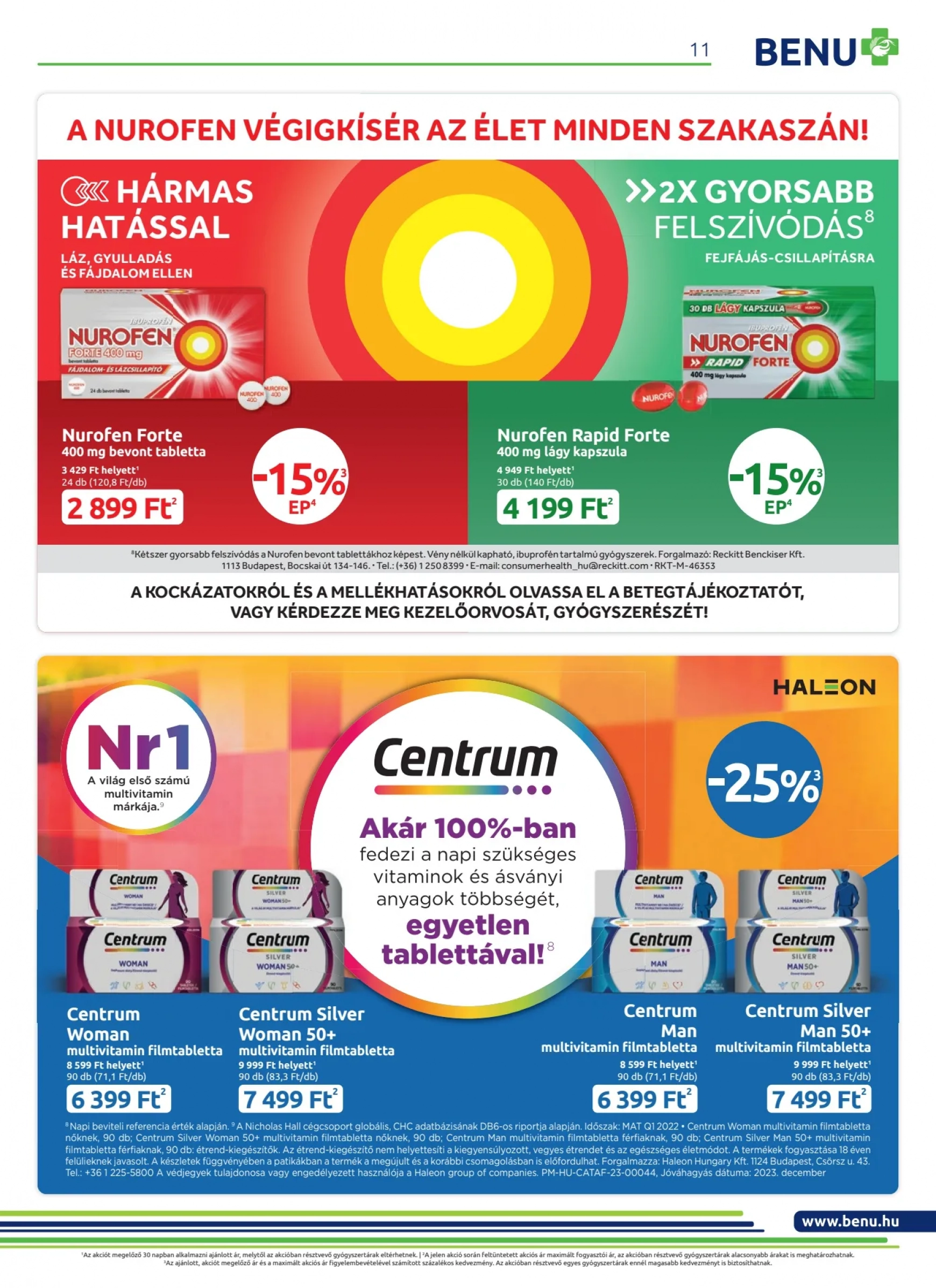 benu - Benu dátumtól érvényes 2024.02.01. - page: 11