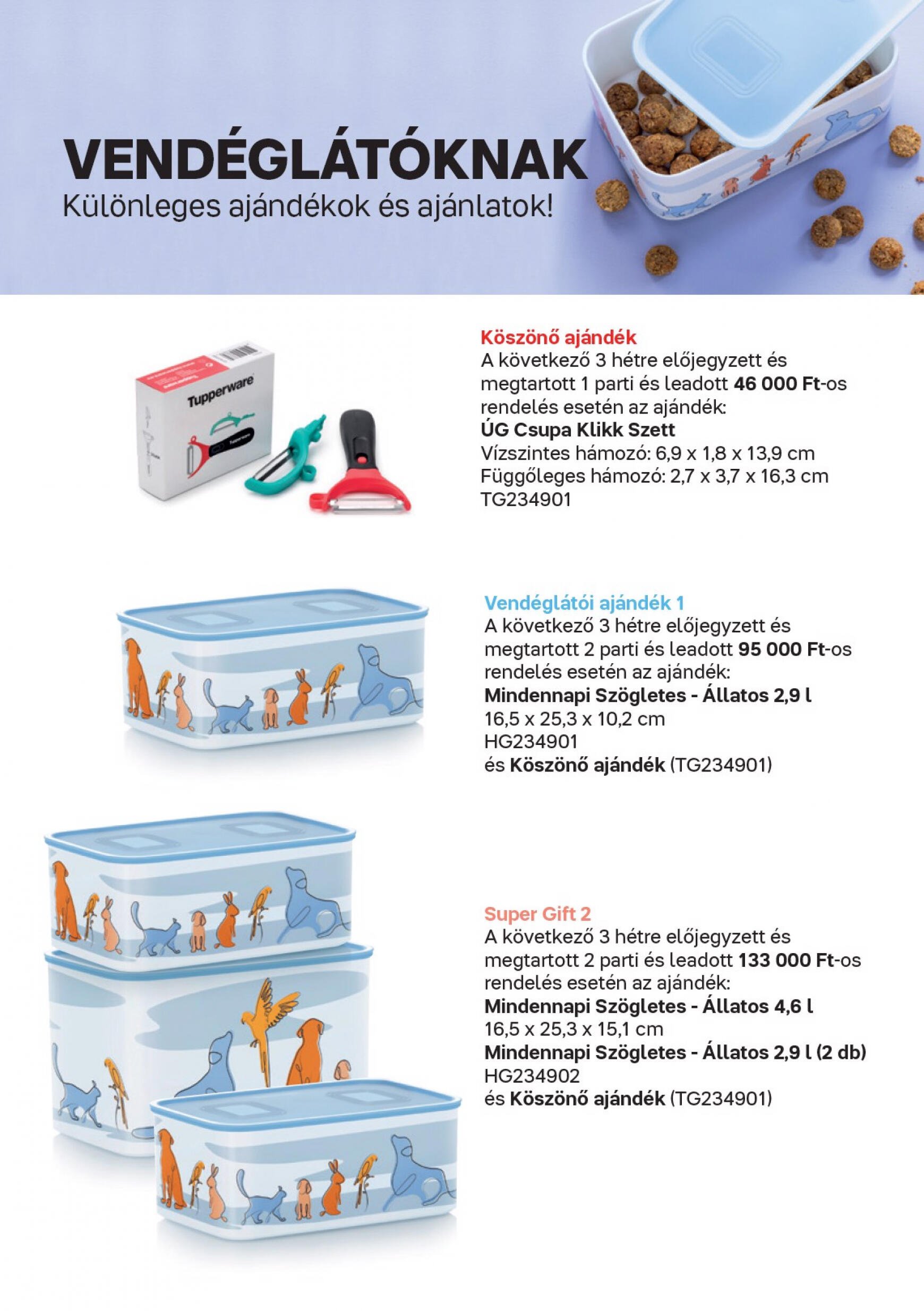 tupperware - Tupperware - A legnagyobb élmény, ha a szeretteiddel főzöl! dátumtól érvényes 2023.12.12. - page: 15