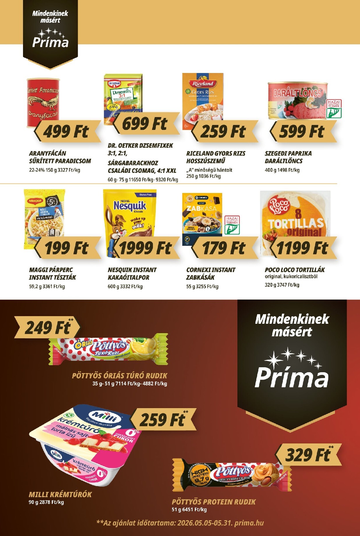 prima - Aktuális Príma szórólap érvényes csütörtöktől 2026.05.21.-től szerdától 2026.05.27.-ig - page: 4