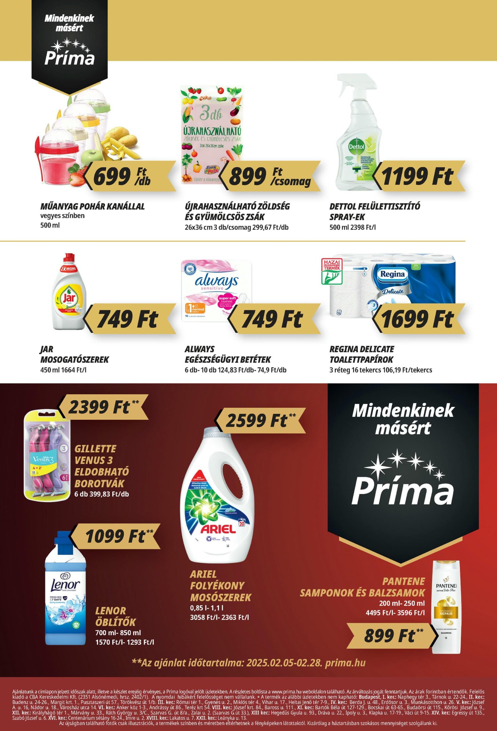 prima - Príma akciós újság, érvényes 02.20. - 02.26. - page: 12