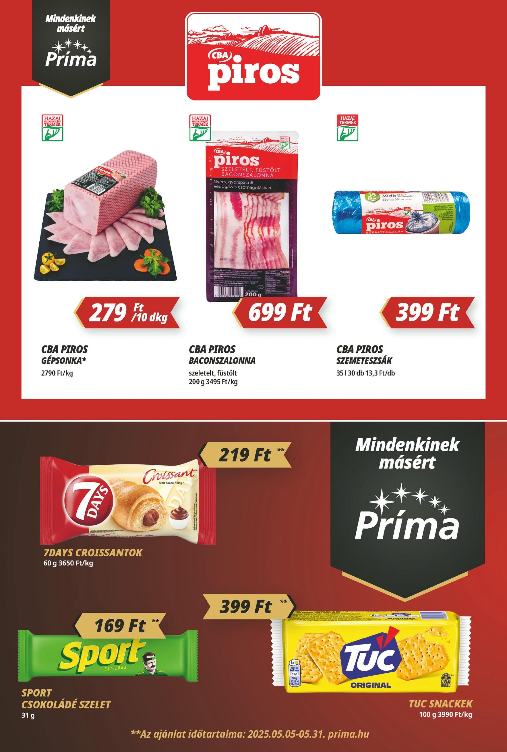 prima - Príma akciós újság, érvényes 05.08. - 05.14. - page: 6