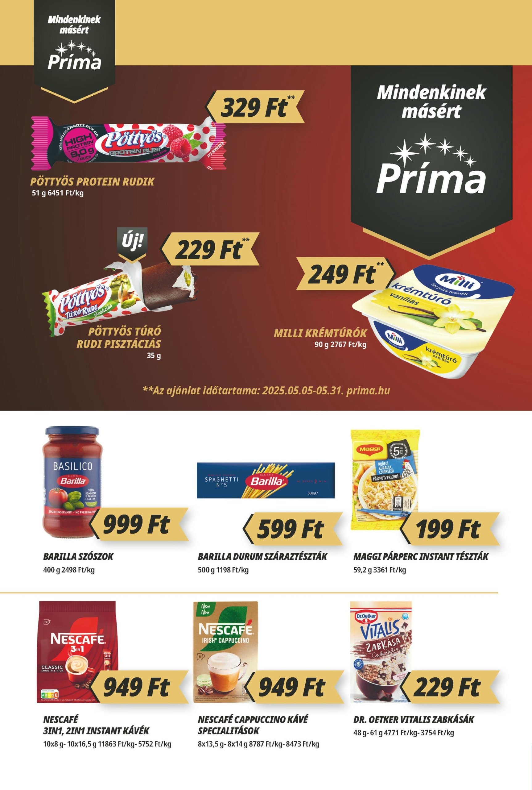 prima - Príma akciós újság, érvényes 05.08. - 05.14. - page: 4