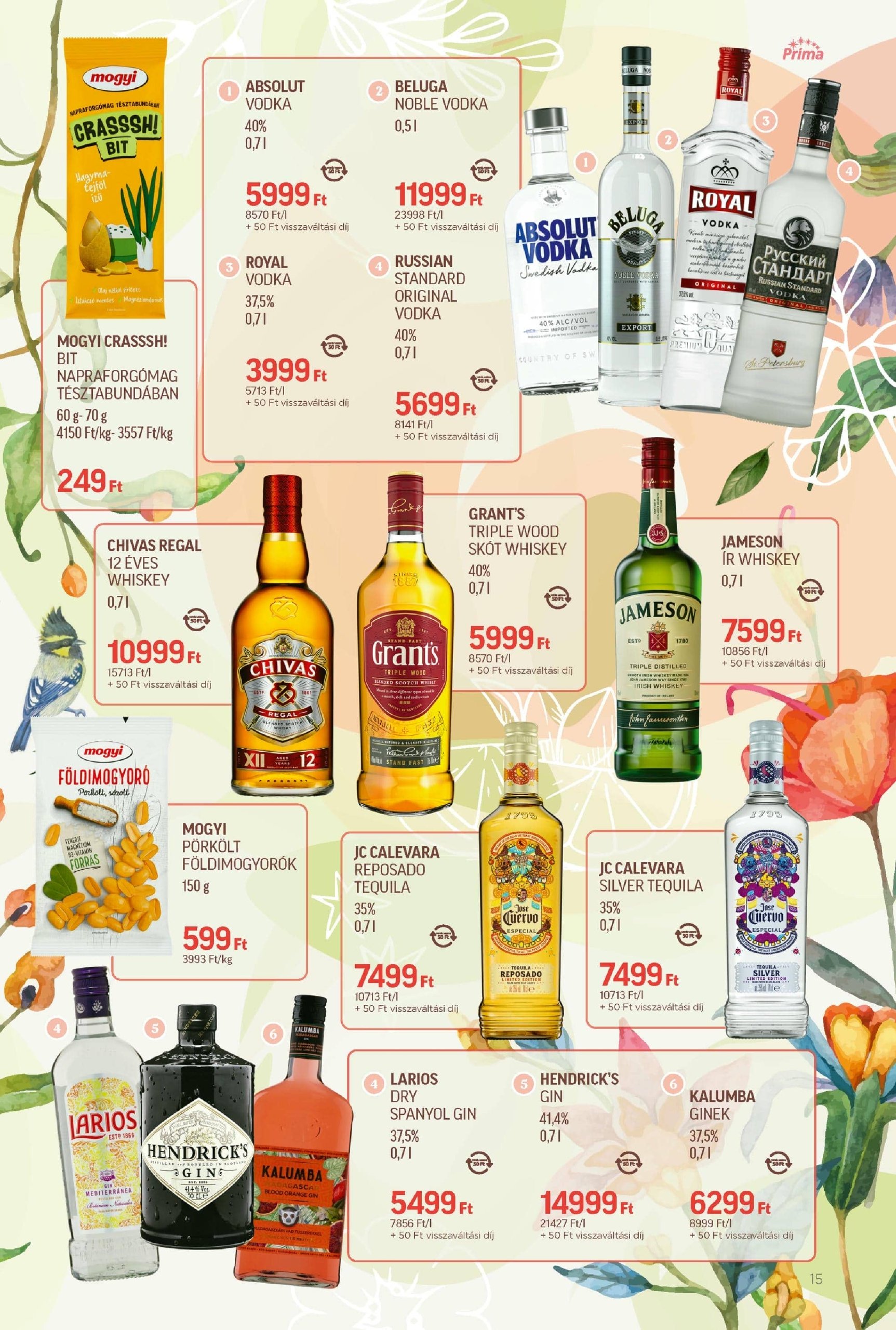 prima - Príma - Borkatalógus tavasz-nyár akciós újság, érvényes 05.19. - 06.30. - page: 15