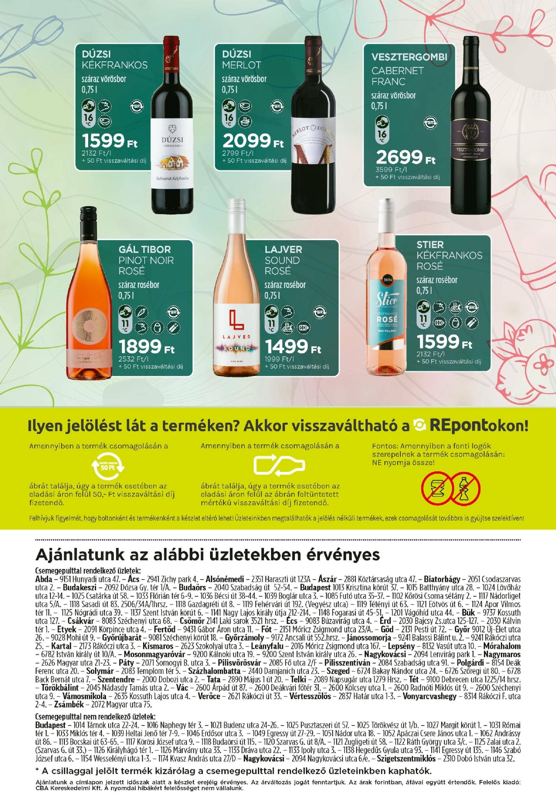 prima - Príma - Borkatalógus tavasz-nyár akciós újság, érvényes 05.19. - 06.30. - page: 16