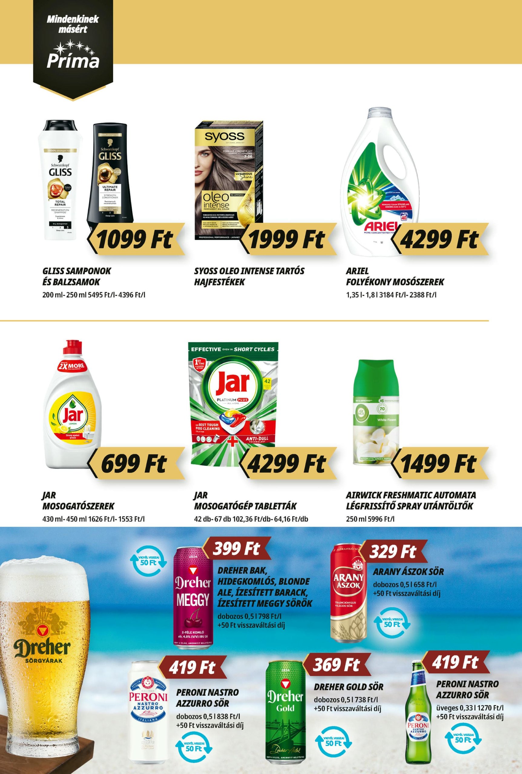 prima - Príma akciós újság, érvényes 07.10. - 07.16. - page: 10