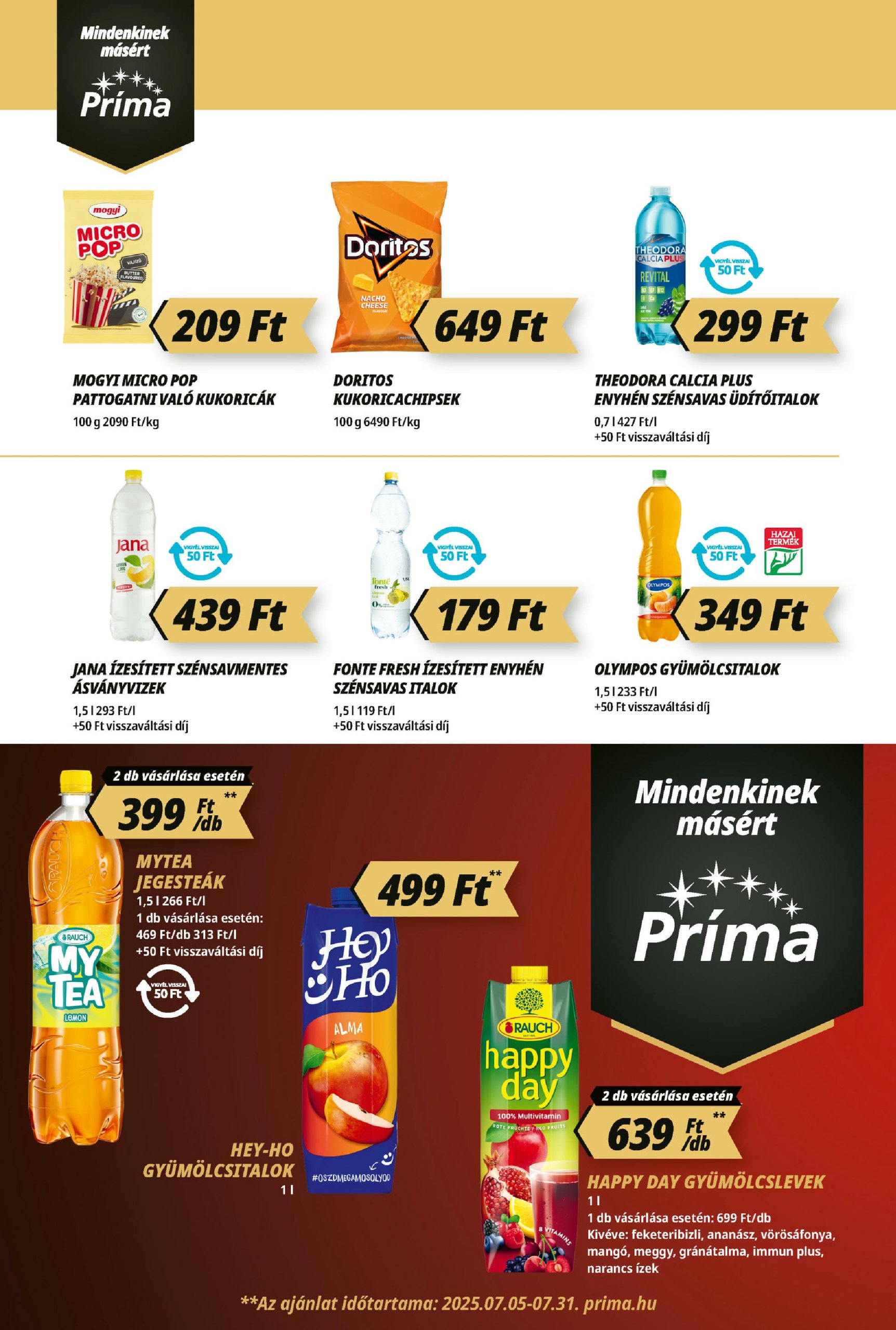 prima - Príma akciós újság, érvényes 07.17. - 07.23. - page: 8