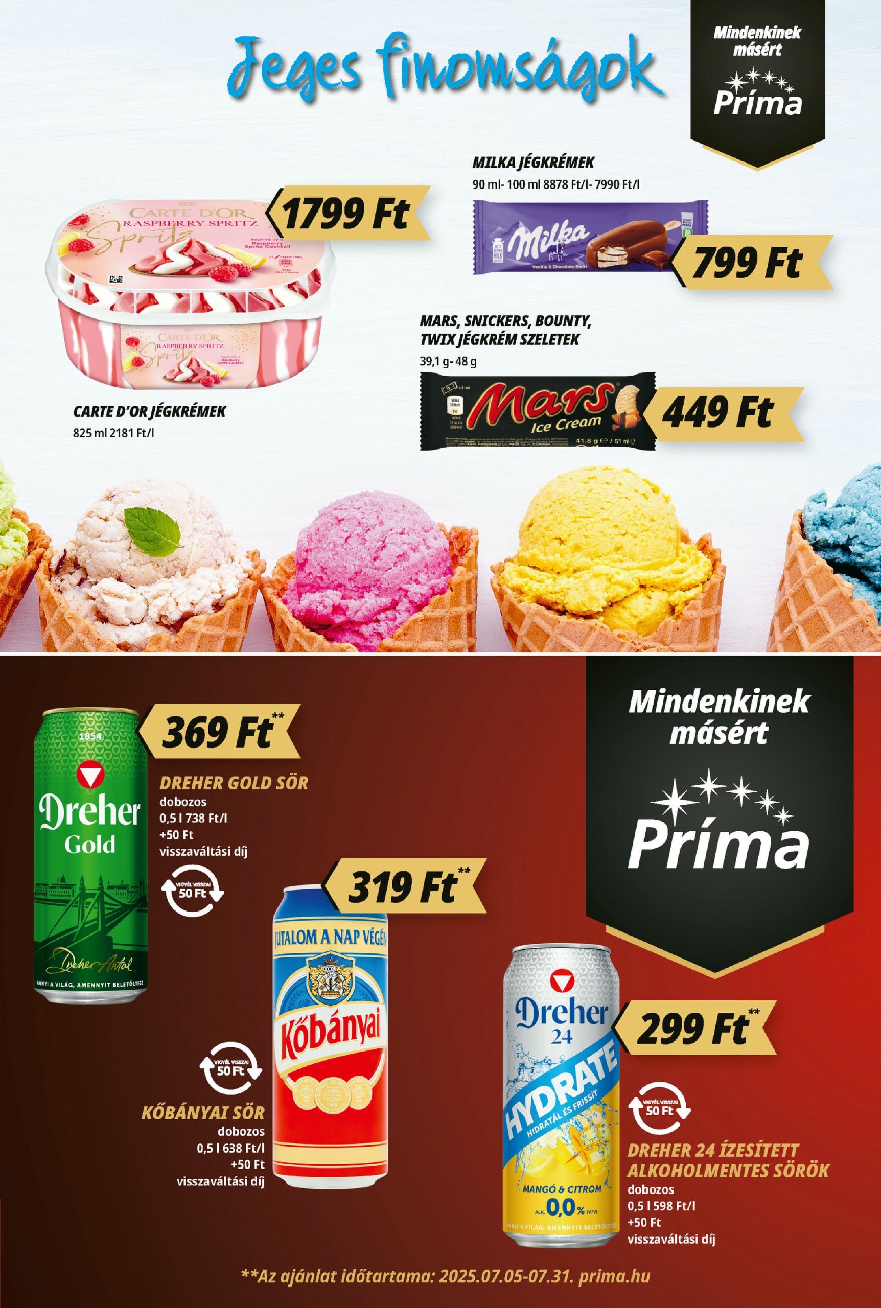 prima - Príma akciós újság, érvényes 07.17. - 07.23. - page: 3