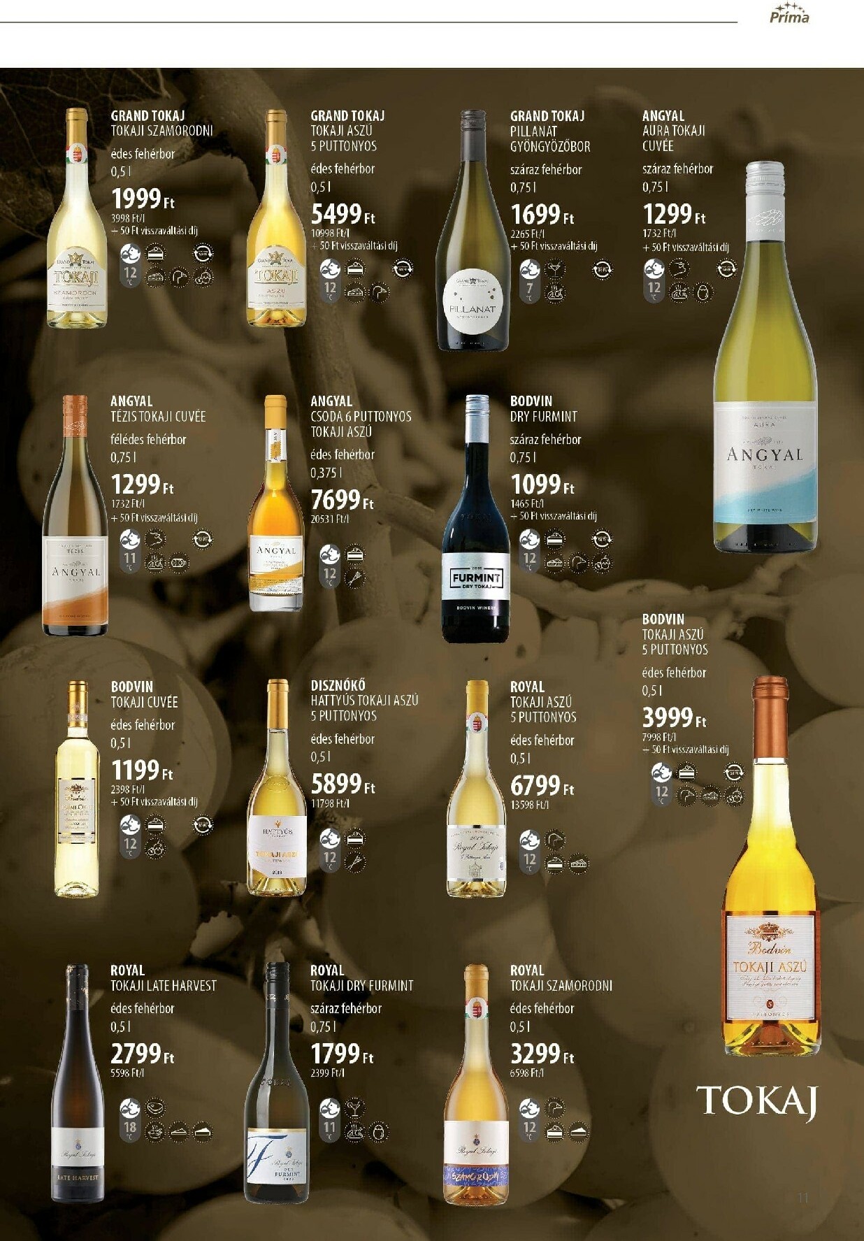 prima - Príma - Borkatalógus akciós újság, érvényes 11.11. - 12.31. - page: 11