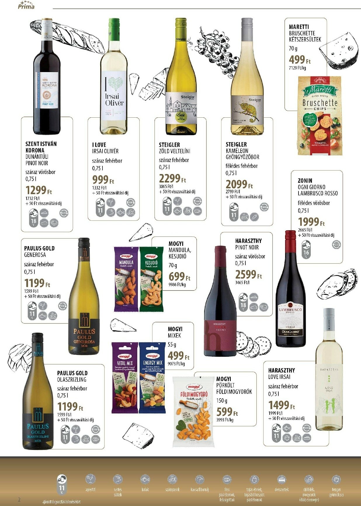 prima - Príma - Borkatalógus akciós újság, érvényes 11.11. - 12.31. - page: 2