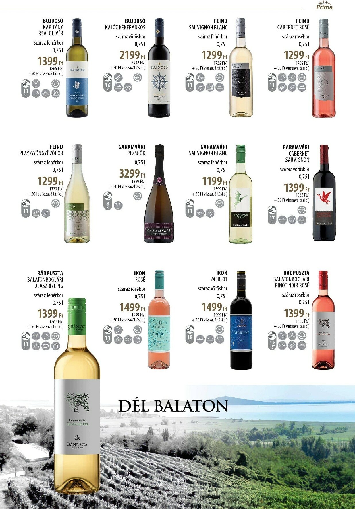 prima - Príma - Borkatalógus akciós újság, érvényes 11.11. - 12.31. - page: 5