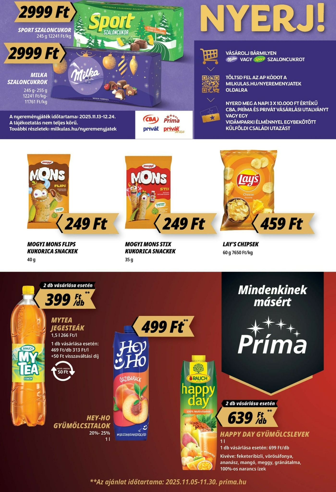 prima - Príma akciós újság, érvényes 11.20. - 11.26. - page: 9