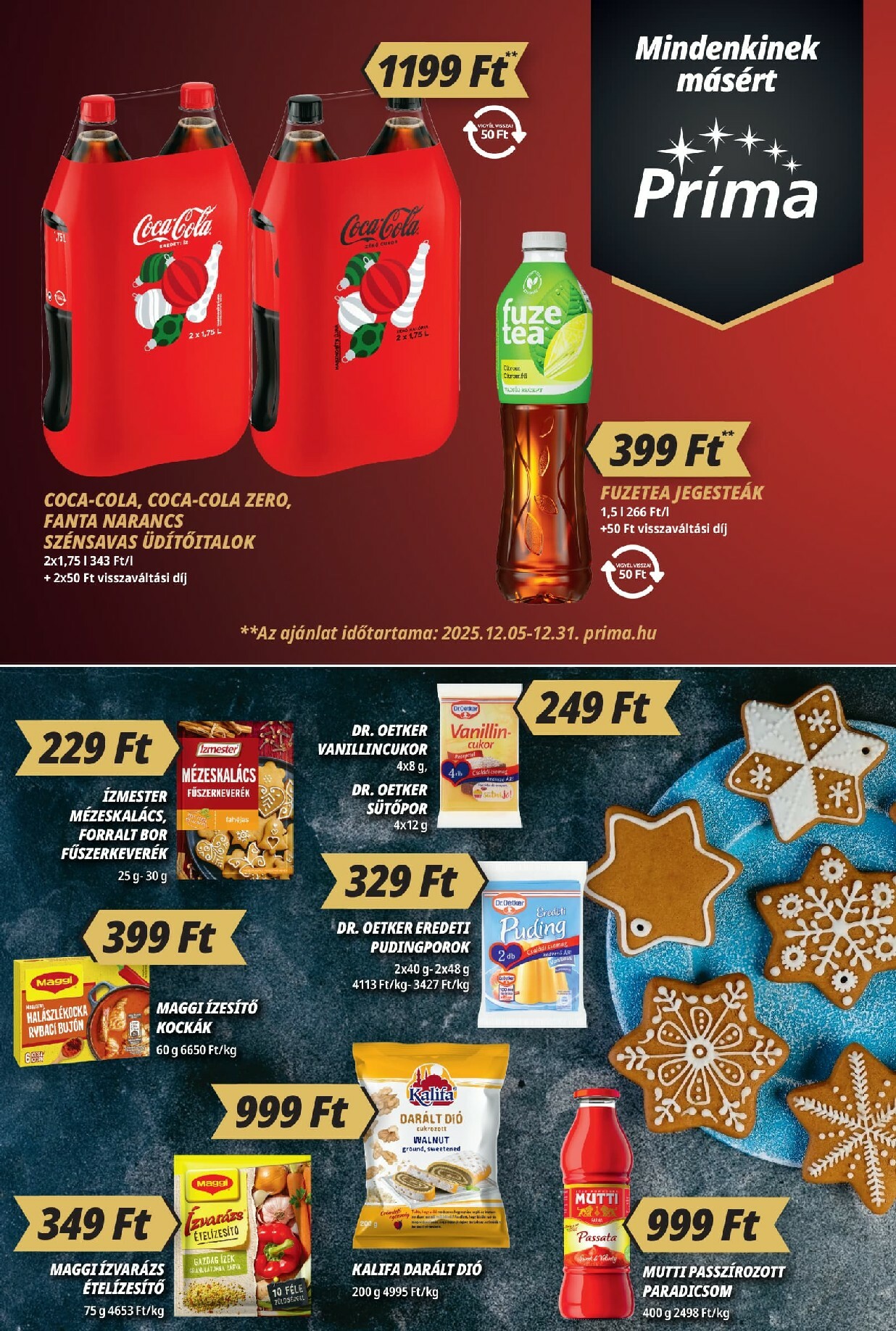 prima - Príma akciós újság, érvényes 12.18. - 12.31. - page: 5