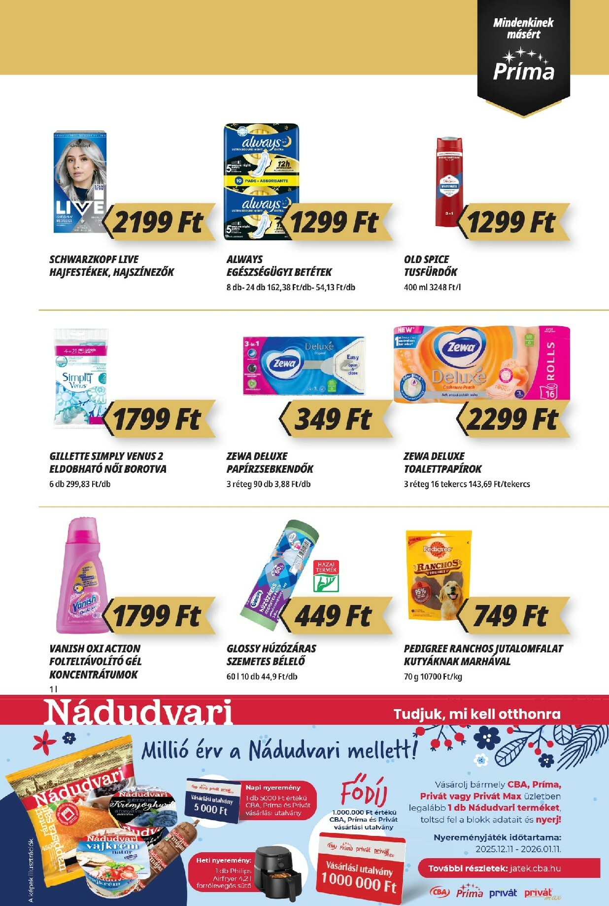 prima - Príma akciós újság, érvényes 12.18. - 12.31. - page: 11