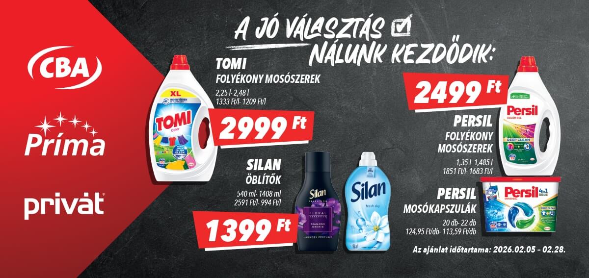 prima - Príma akciós újság, érvényes 2026.02.05. - 2026.02.28. - page: 4