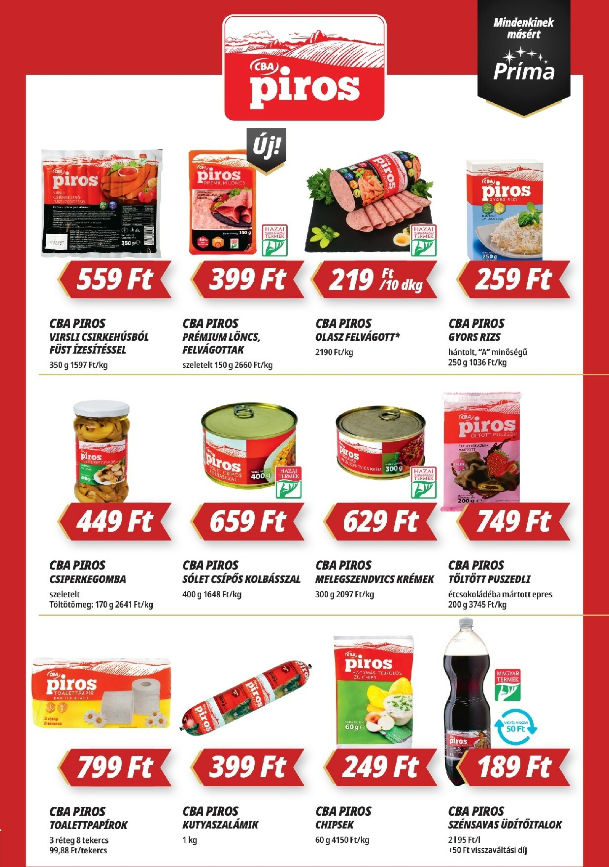 prima - Príma akciós újság, érvényes 2026.02.19. - 2026.02.25. - page: 3