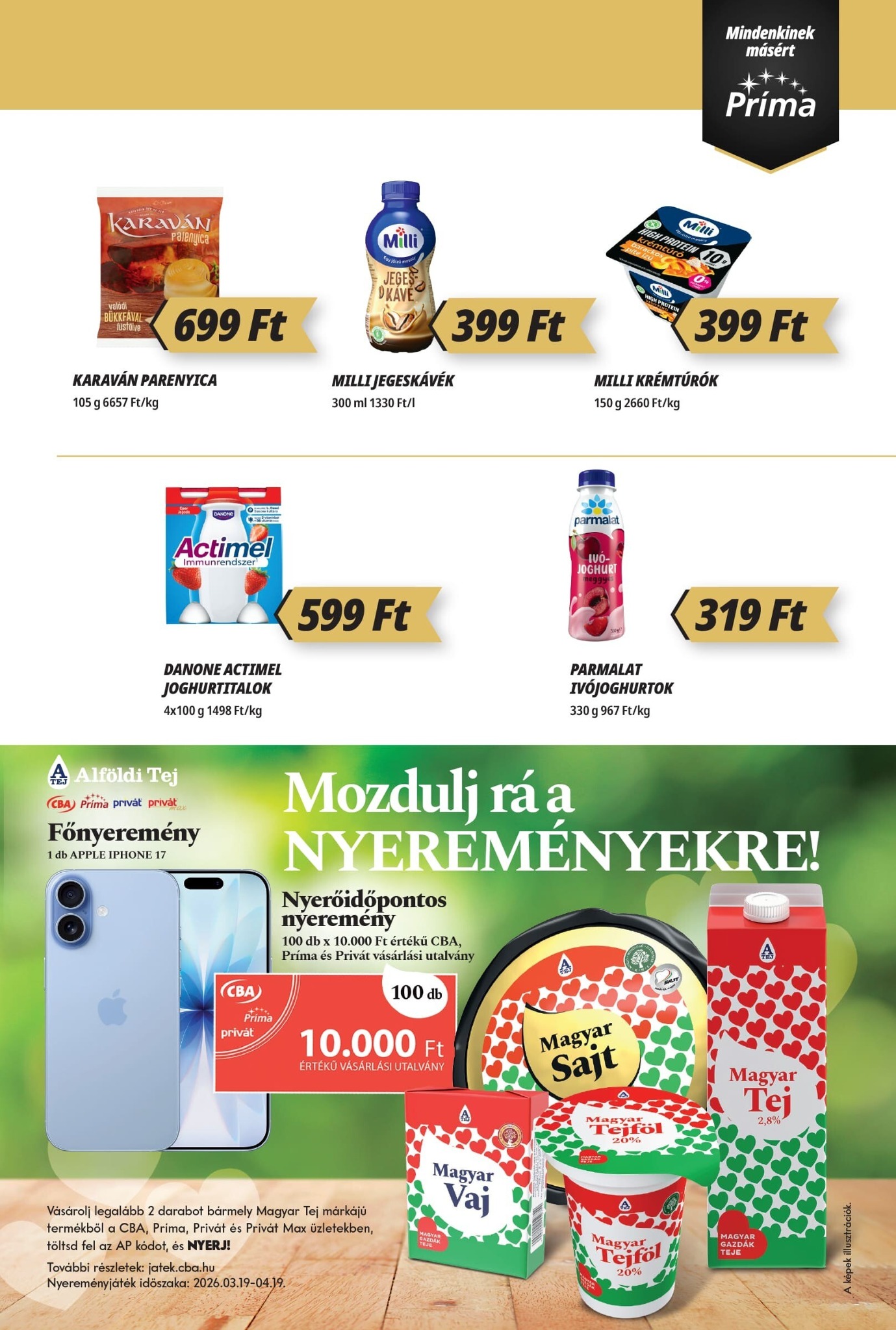 prima - Príma akciós újság, érvényes 2026.03.19. - 2026.03.25. - page: 3
