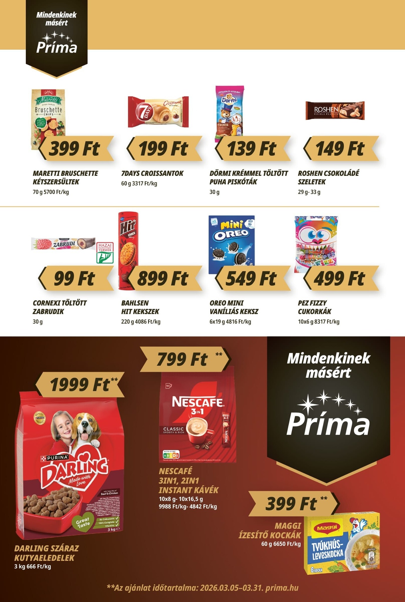 prima - Príma akciós újság, érvényes 2026.03.26. - 2026.04.04. - page: 8