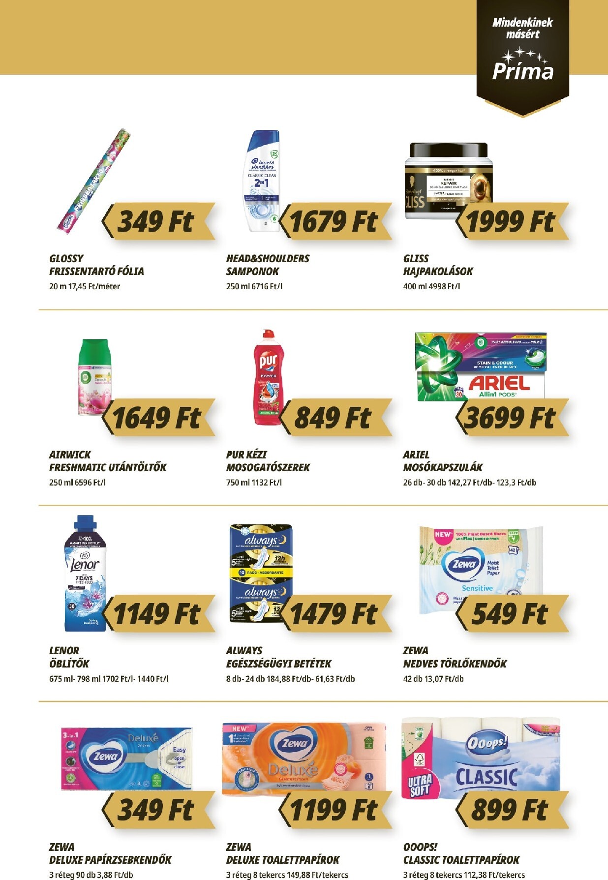 prima - A jövőbeli Príma akciós újság csütörtöktől 2026.04.16.-tól szerdától 2026.04.22.-ig érvényes. - page: 9