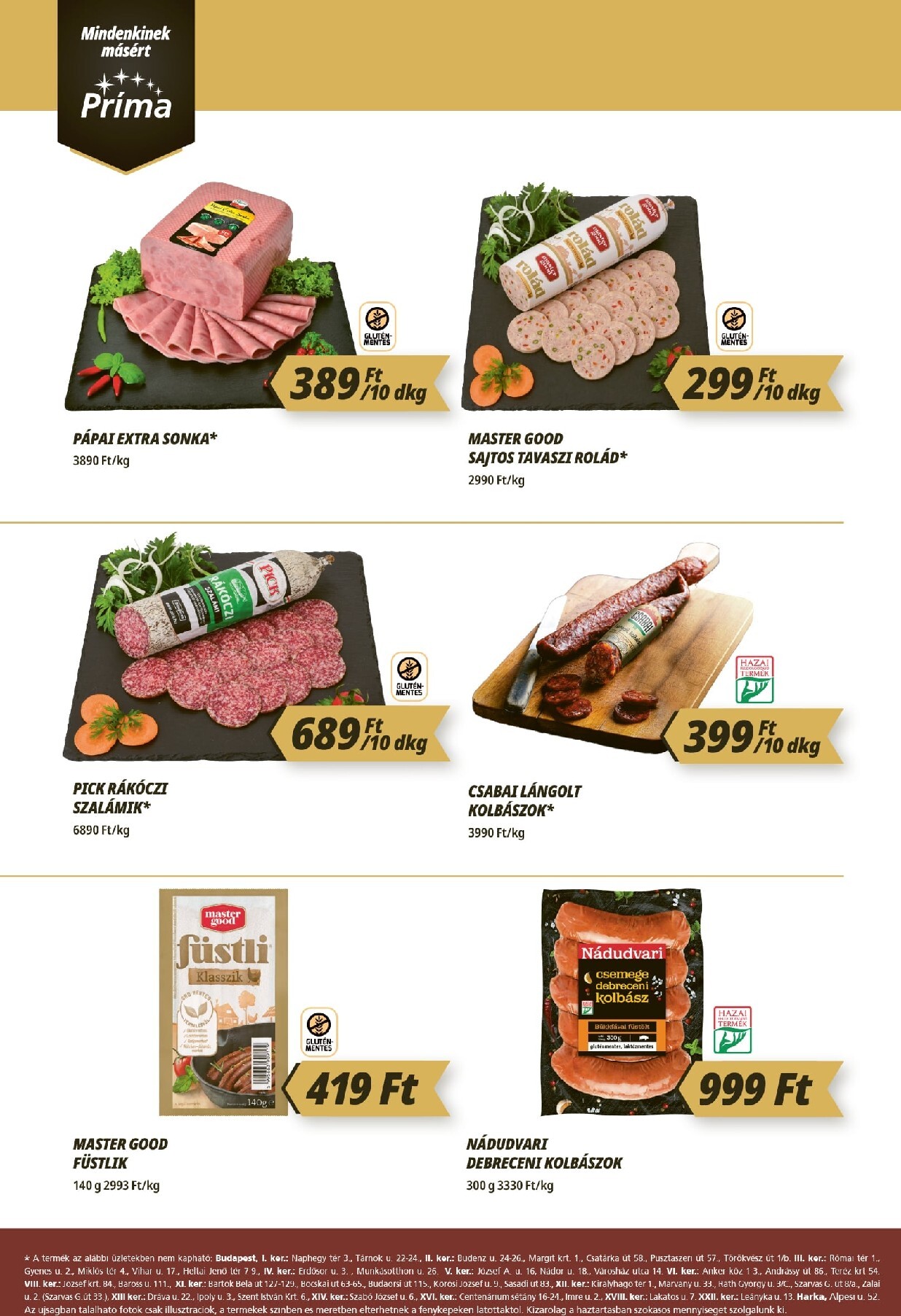 prima - A jövőbeli Príma akciós újság csütörtöktől 2026.04.16.-tól szerdától 2026.04.22.-ig érvényes. - page: 2