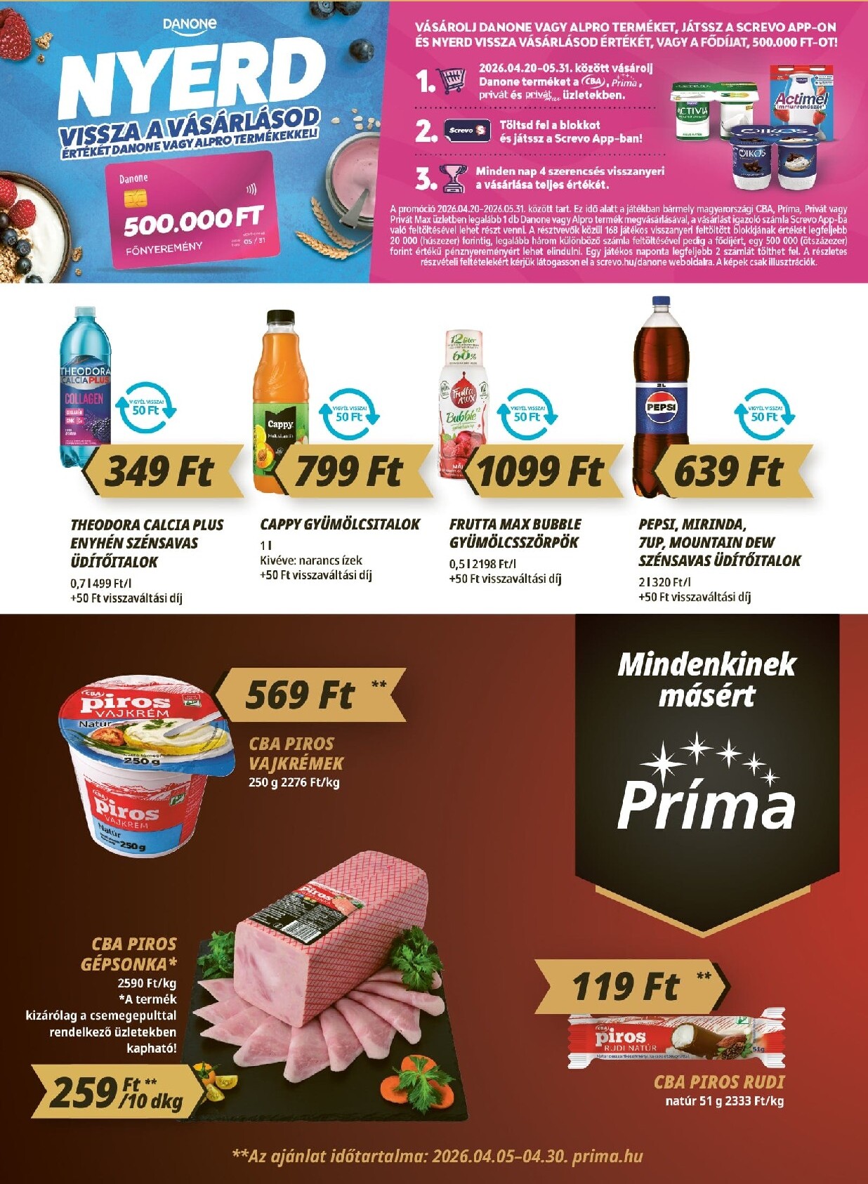 prima - Aktuális Príma szórólap érvényes csütörtöktől 2026.04.23.-től szerdától 2026.04.29.-ig - page: 9