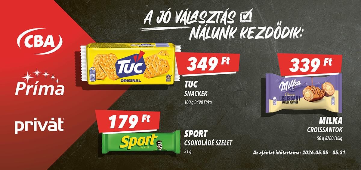 prima - A jövőbeli Príma akciós újság keddtől 2026.05.05.-tól vasárnaptól 2026.05.31.-ig érvényes. - page: 4