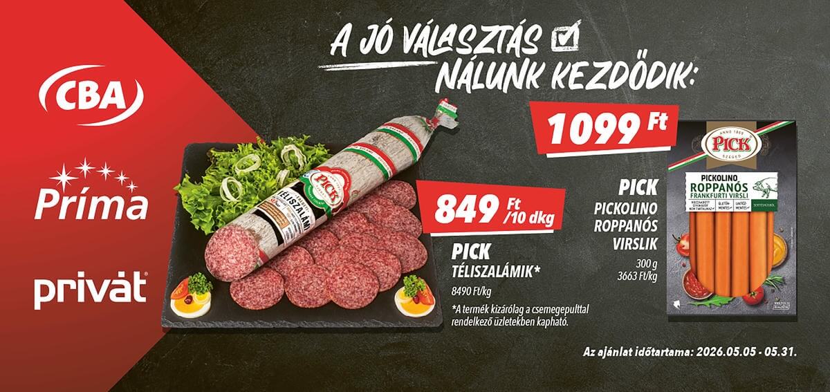 prima - A jövőbeli Príma akciós újság keddtől 2026.05.05.-tól vasárnaptól 2026.05.31.-ig érvényes. - page: 2