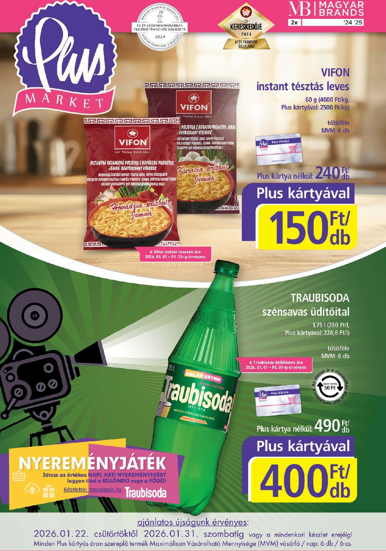 plus-market - Plus Market akciós újság, érvényes 01.22. - 01.31.