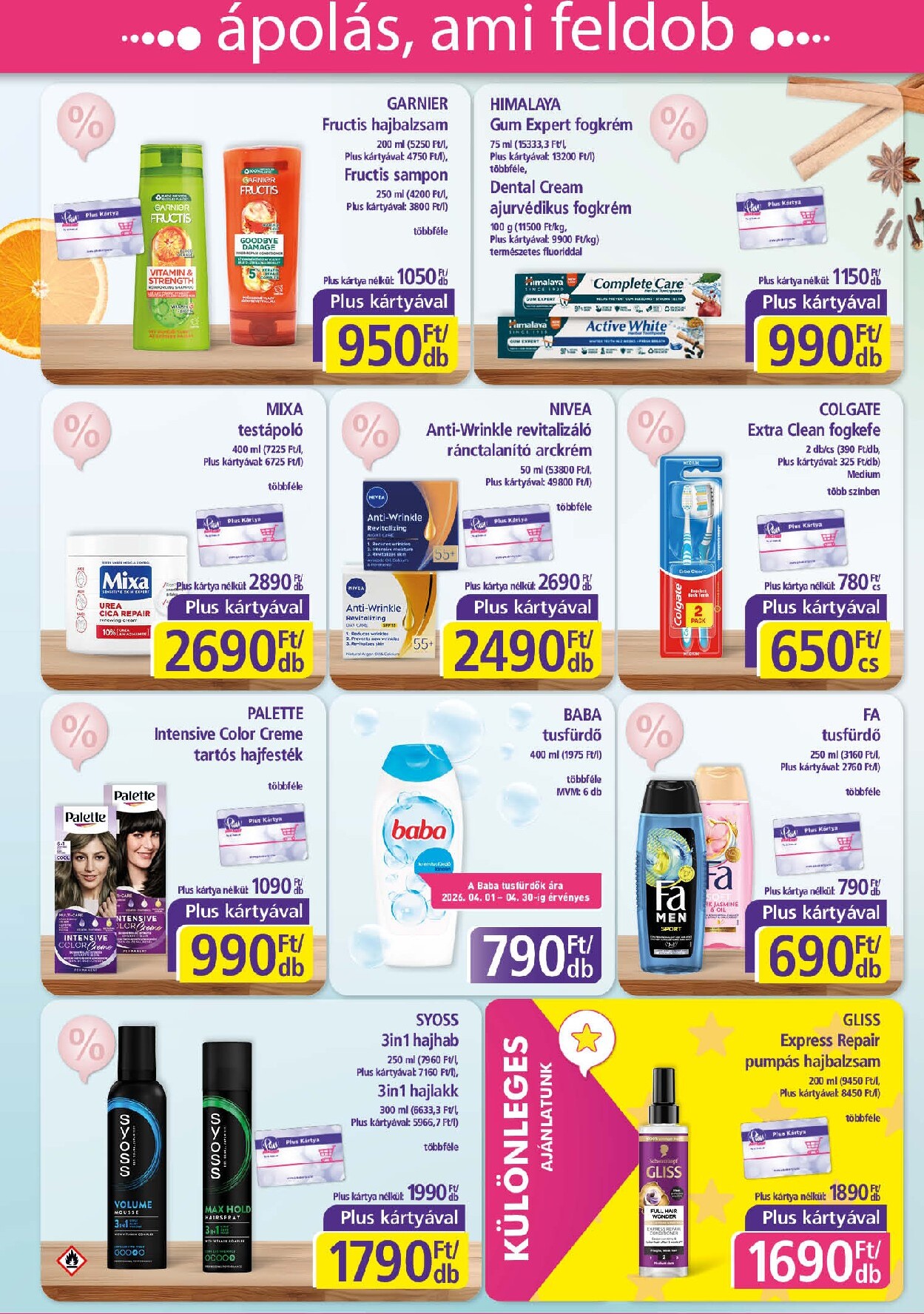 plus-market - Aktuális Plus Market szórólap érvényes csütörtöktől 2026.04.16.-től szombattól 2026.04.25.-ig - page: 4