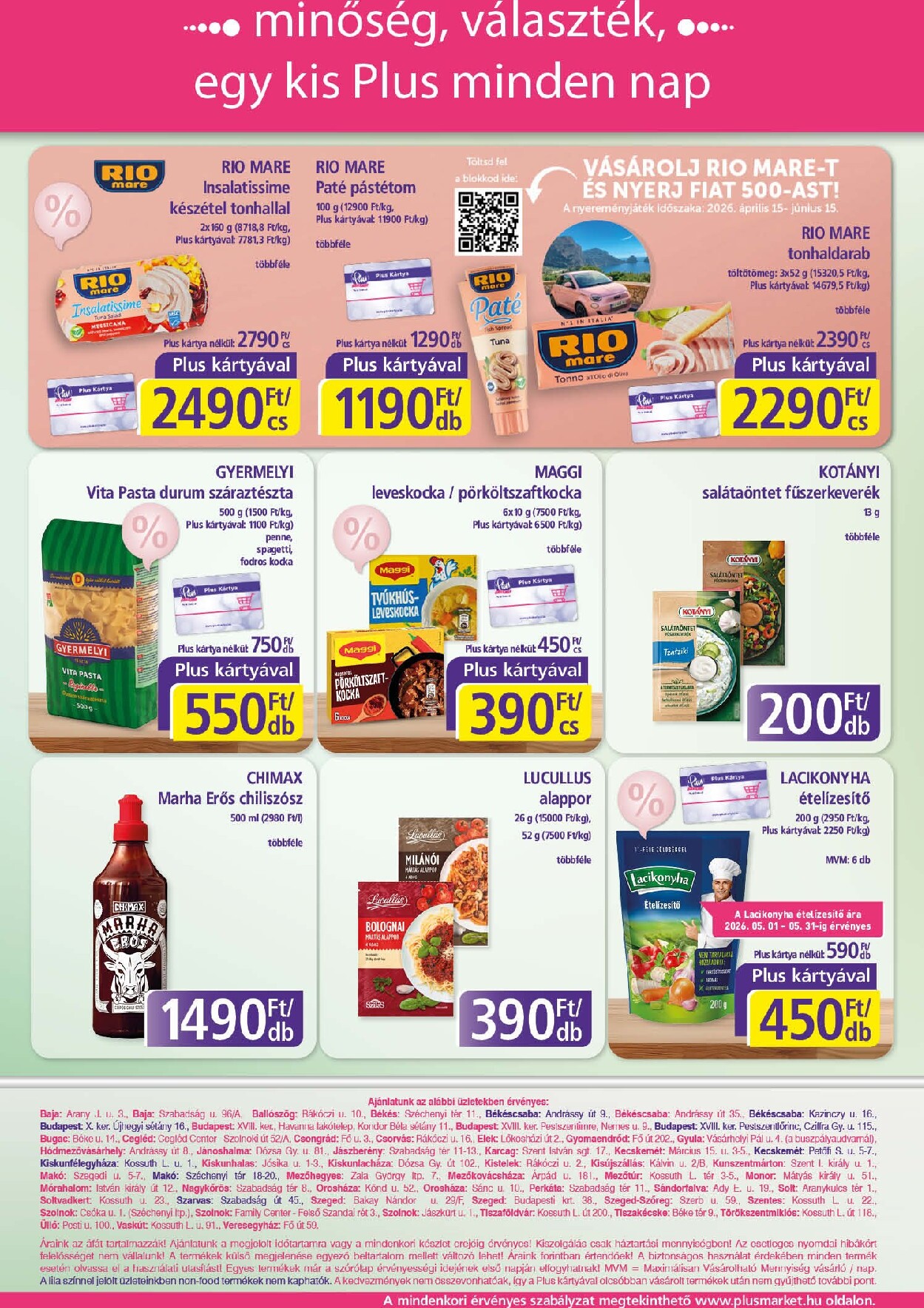 plus-market - Aktuális Plus Market szórólap érvényes csütörtöktől 2026.05.07.-től szombattól 2026.05.16.-ig - page: 8