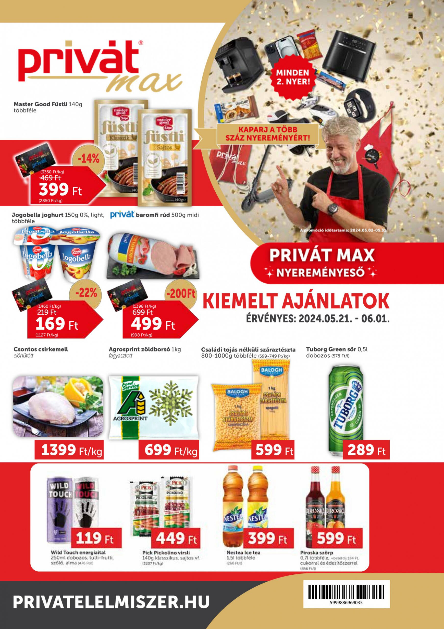 privat-elelmiszer - Aktuális újság Privát max 05.21. - 06.01.