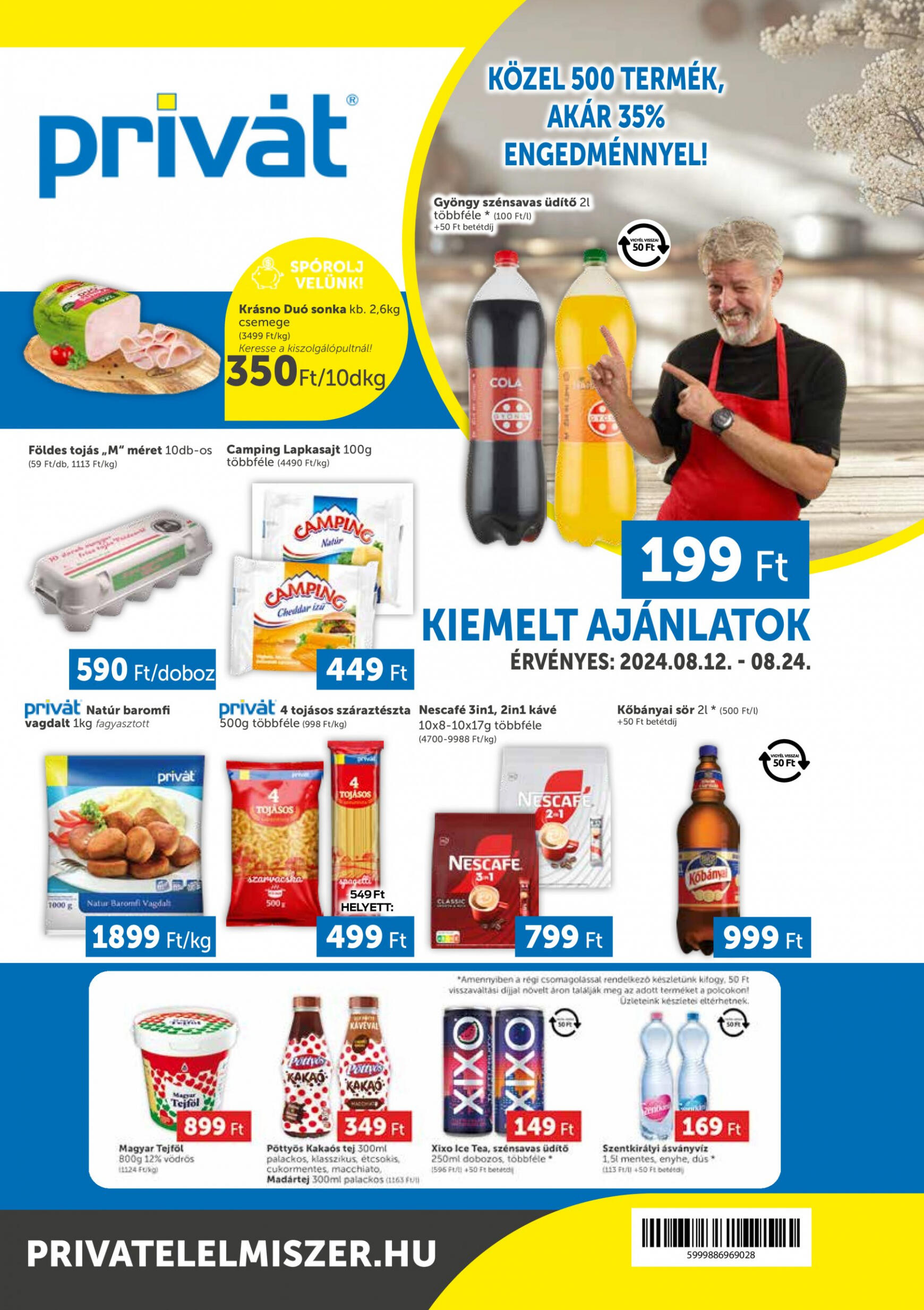 privat-elelmiszer - Aktuális újság Privát 08.12. - 08.24.