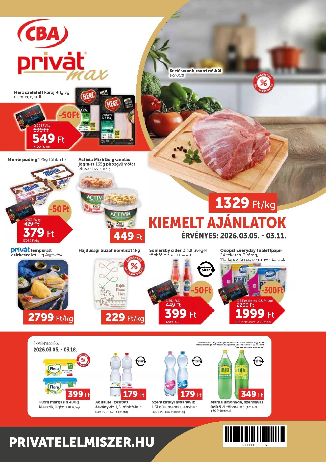 privat-elelmiszer - Privát Max akciós újság, érvényes 2026.03.05. - 2026.03.11.