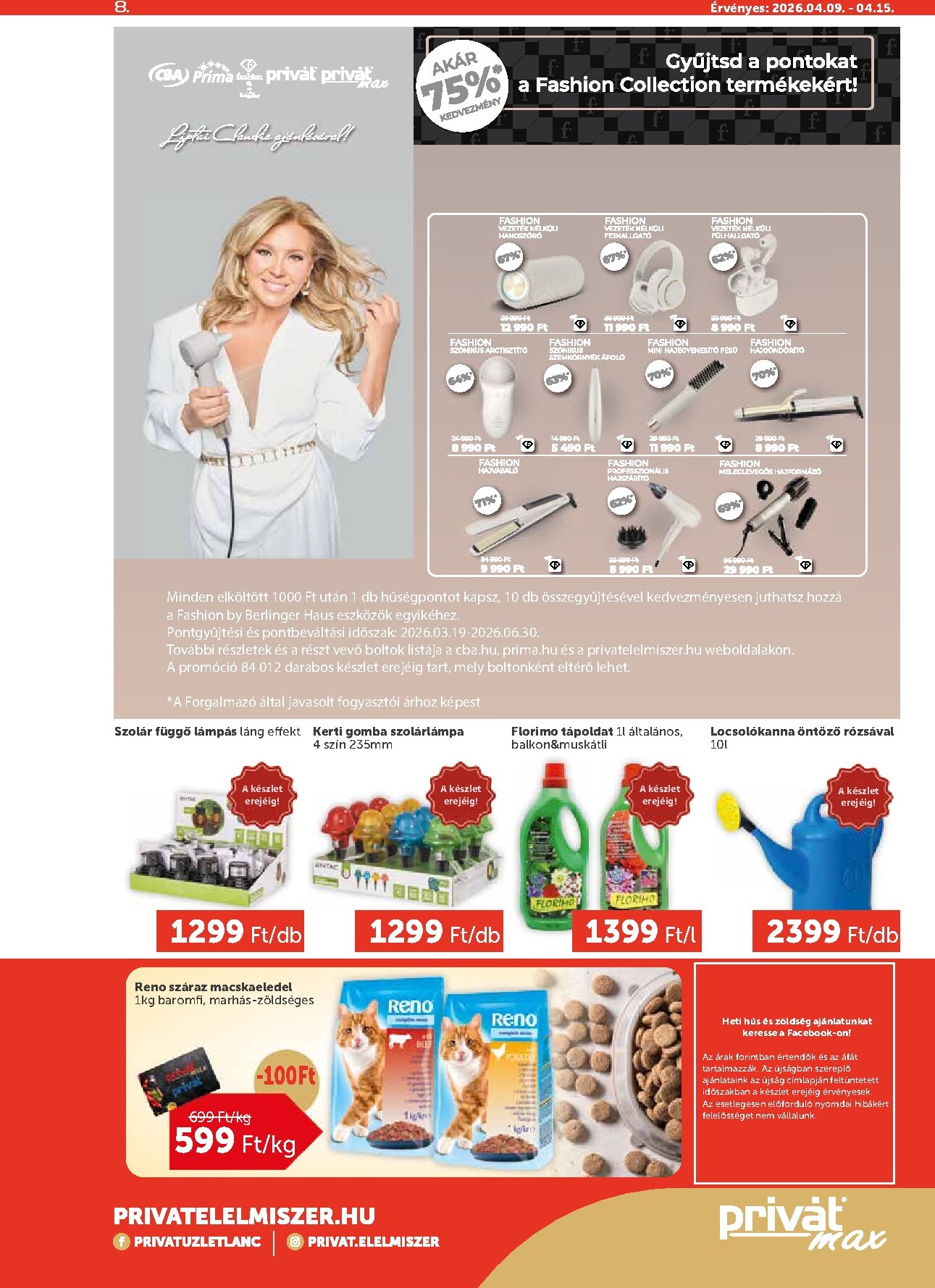 privat-elelmiszer - Privát Max akciós újság, érvényes 2026.04.09. - 2026.04.15. - page: 8