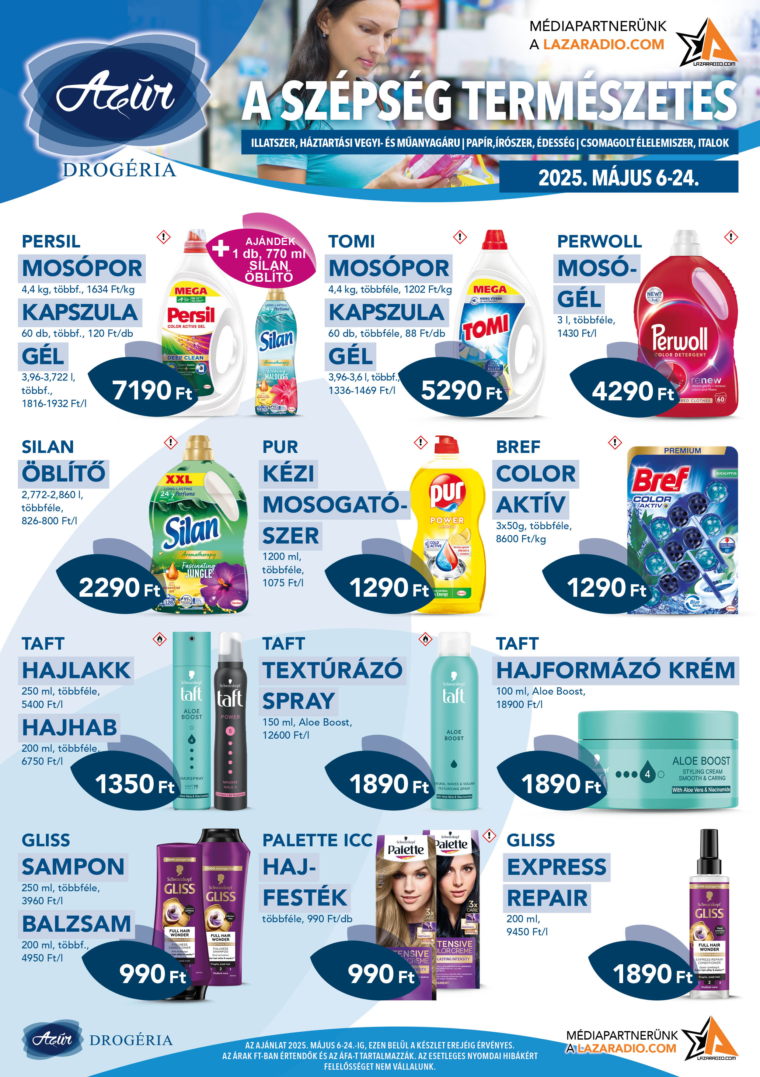 azur - Azúr akciós újság, érvényes 05.06. - 05.24.