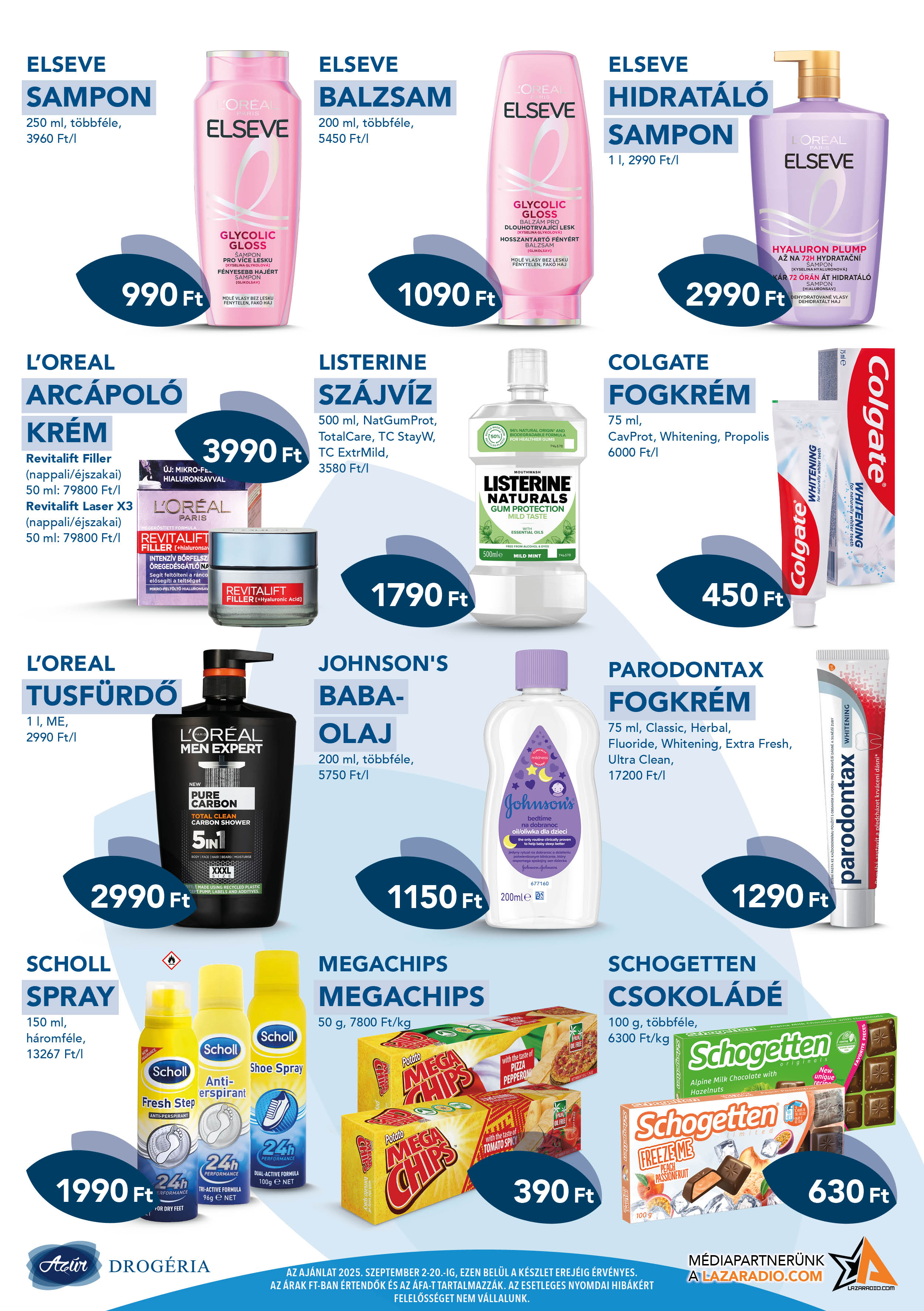 azur - Azúr akciós újság, érvényes 09.02. - 09.20. - page: 4