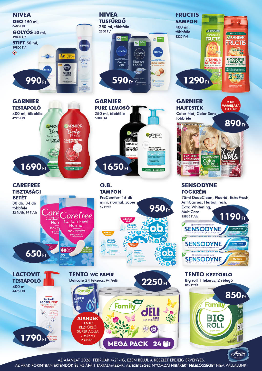 azur - Azúr akciós újság, érvényes 2026.02.04. - 2026.02.21. - page: 5