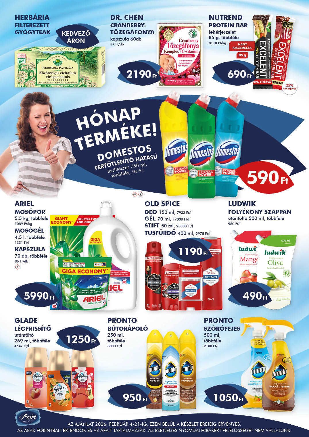 azur - Azúr akciós újság, érvényes 2026.02.04. - 2026.02.21. - page: 6