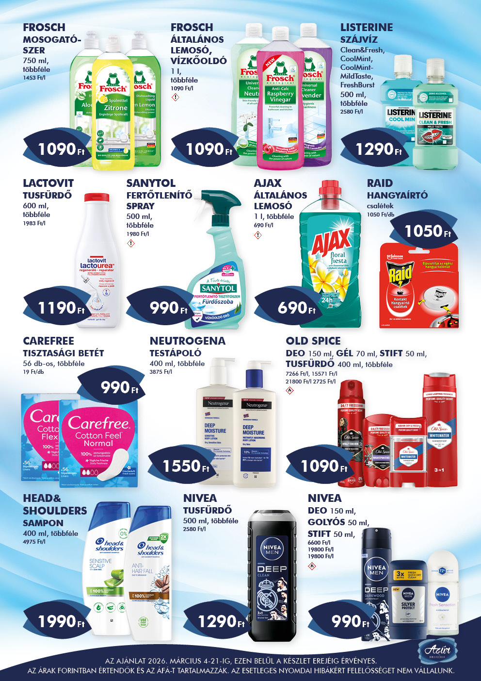 azur - Azúr akciós újság, érvényes 2026.03.04. - 2026.03.21. - page: 5